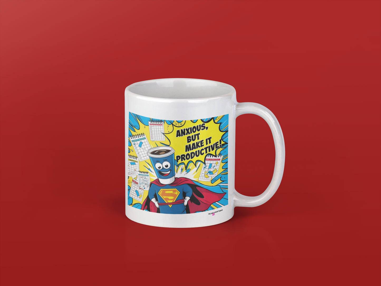 Productive Superhero Mug