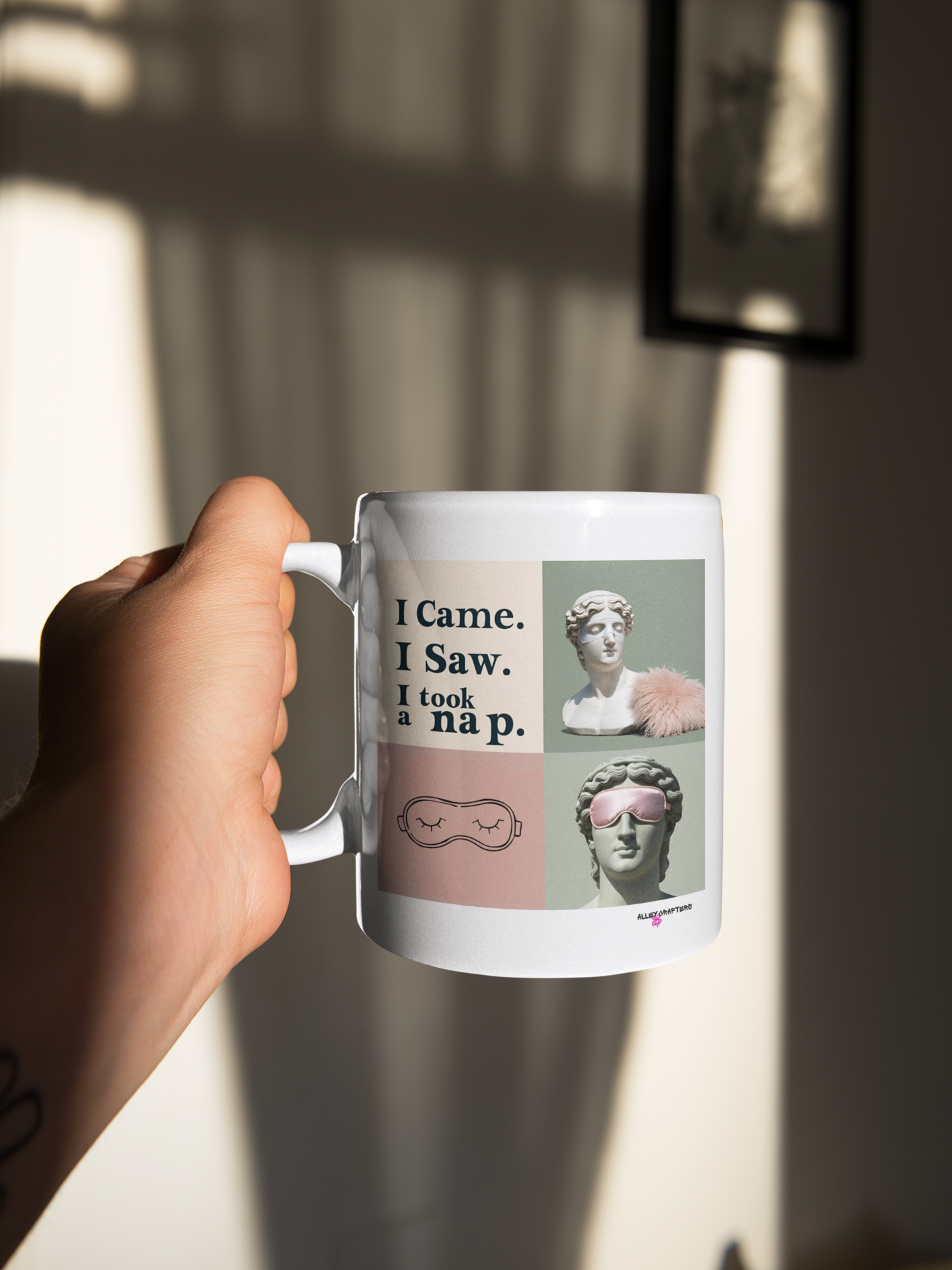 I Came, I Saw, I Took a Nap Mug