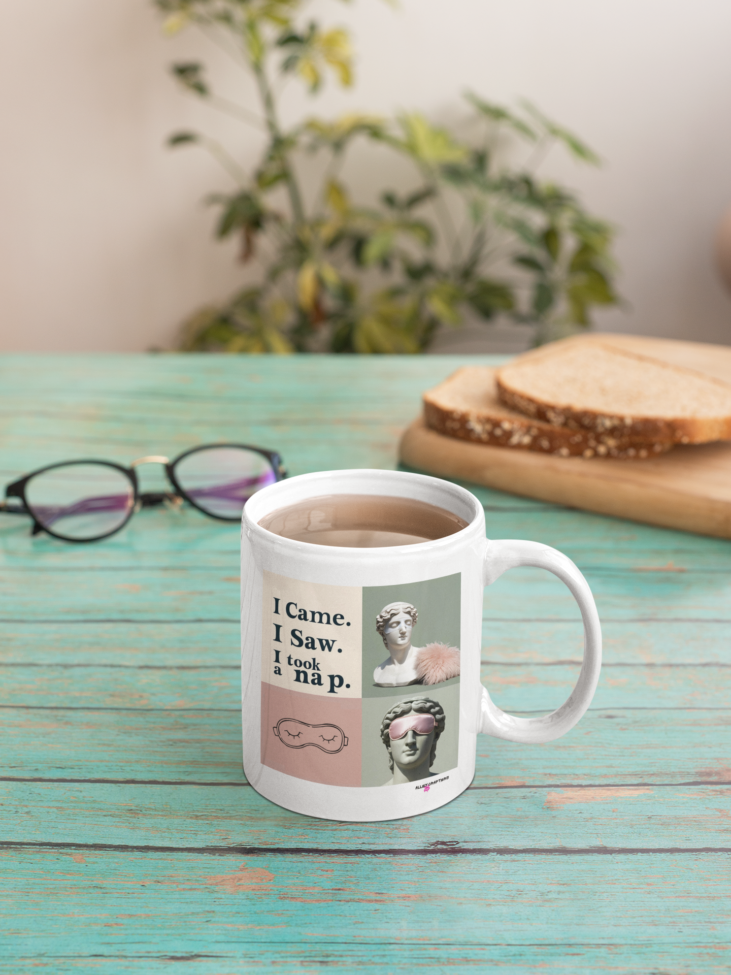 I Came, I Saw, I Took a Nap Mug
