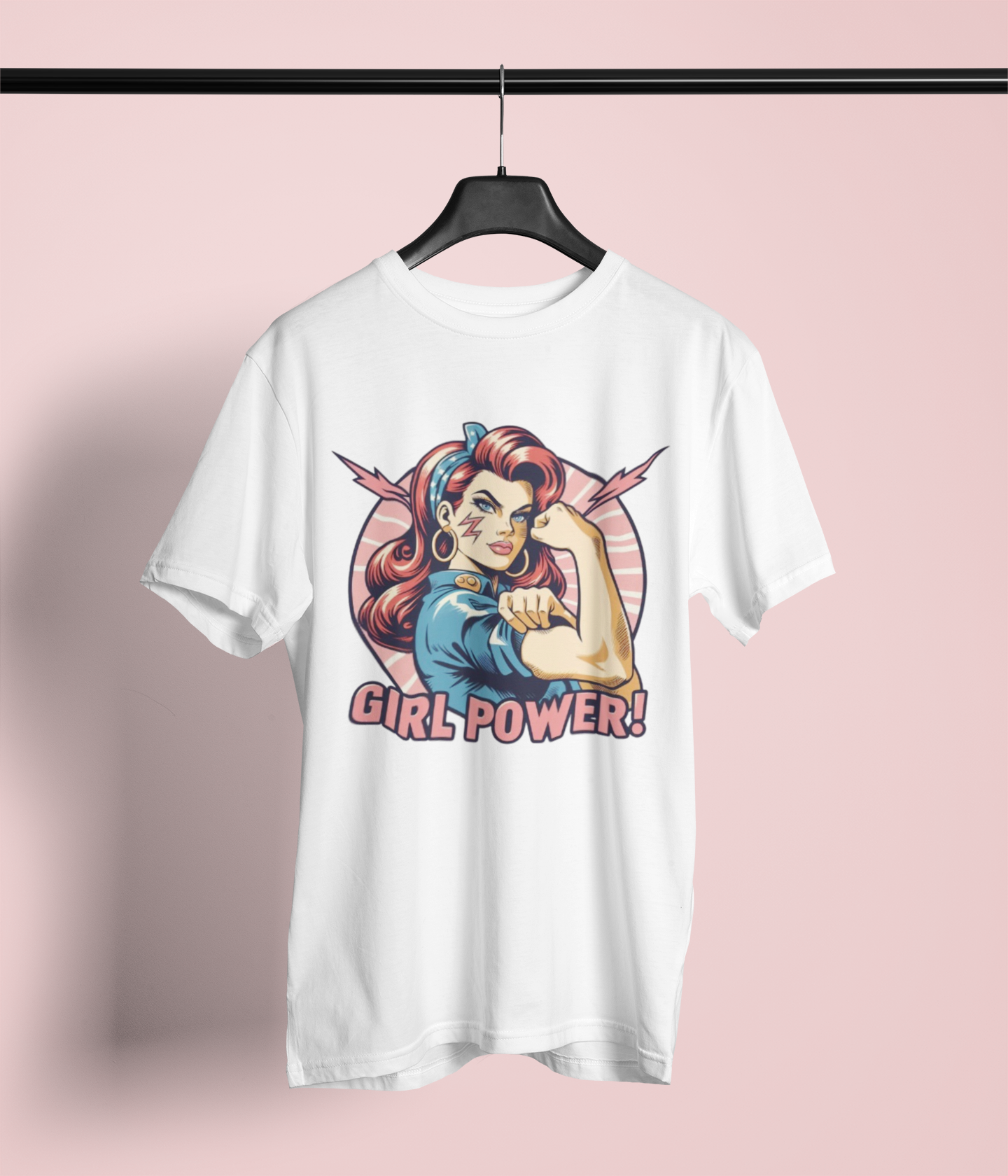 Girl Power T-Shirt - Pop Art Design