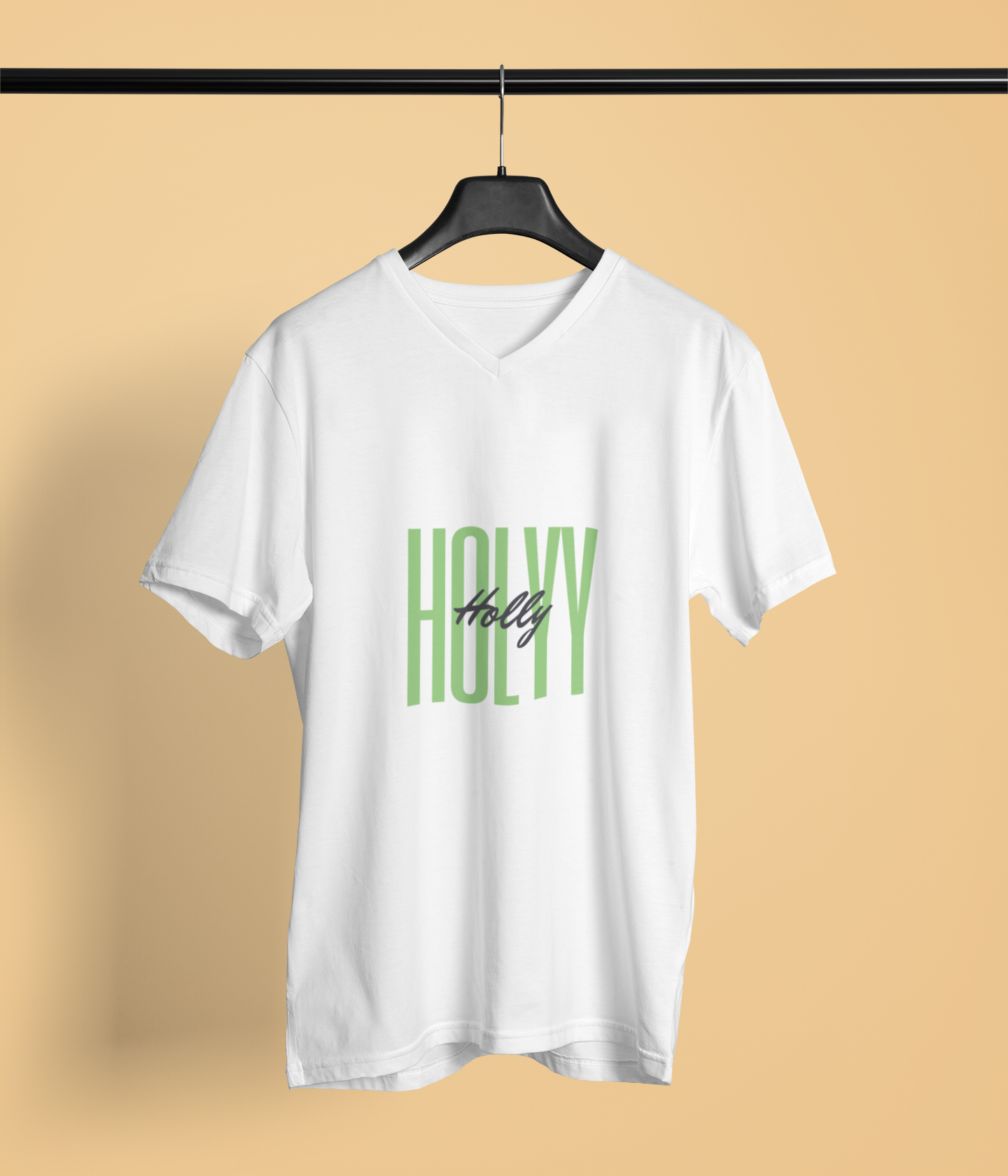 Personalised Name T-Shirt - Custom Colour & Elegant Text Design | Alley Crafters