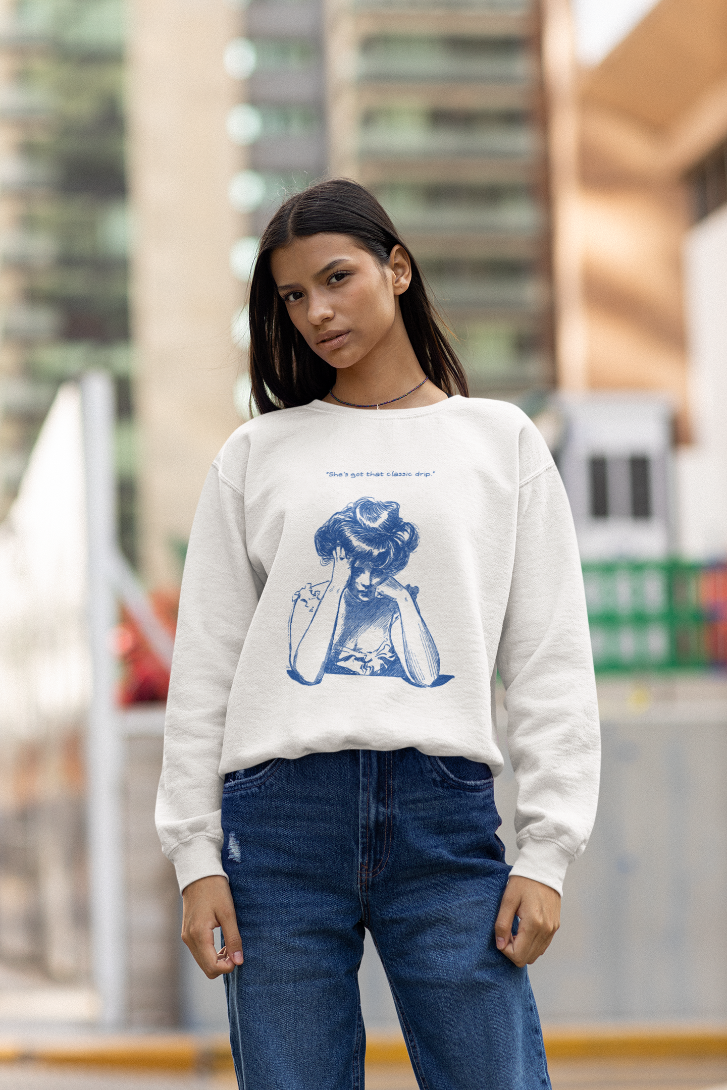 Sarcastic Woman Long Sleeve Tee