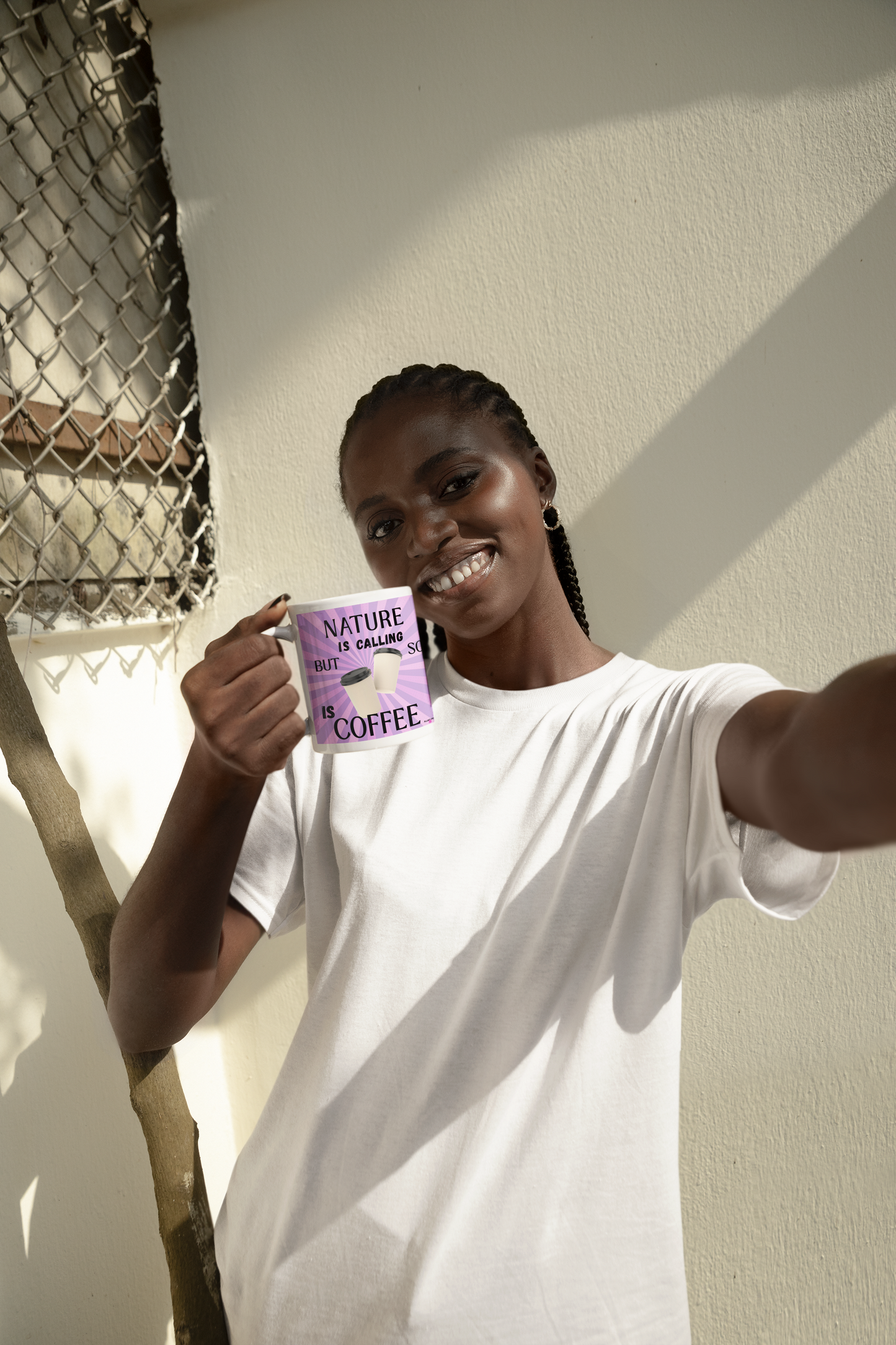 Nature Is Calling, But So Is Coffee Mug