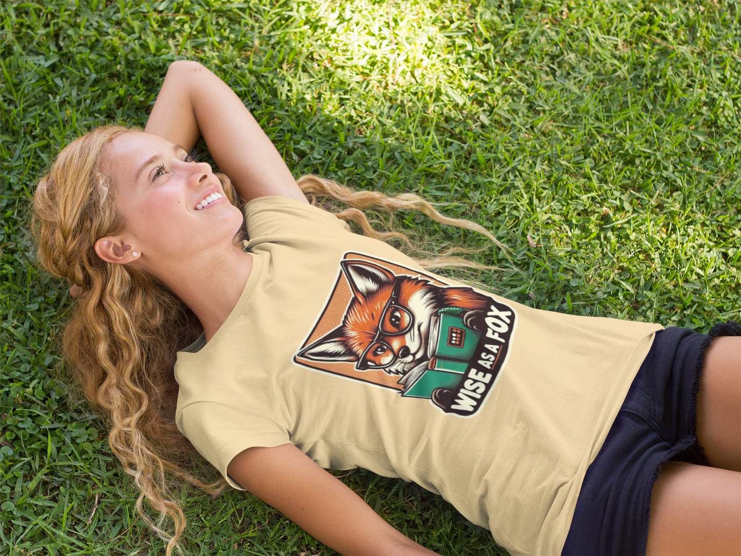 Fox Graphic Tee - Wise as a Fox Unisex Softstyle T-Shirt