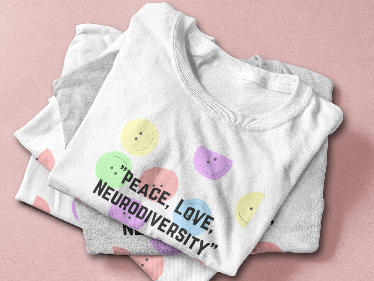 Copy of Peace, Love, Neurodiversity T-Shirt | Embrace Your Unique Vibe!
