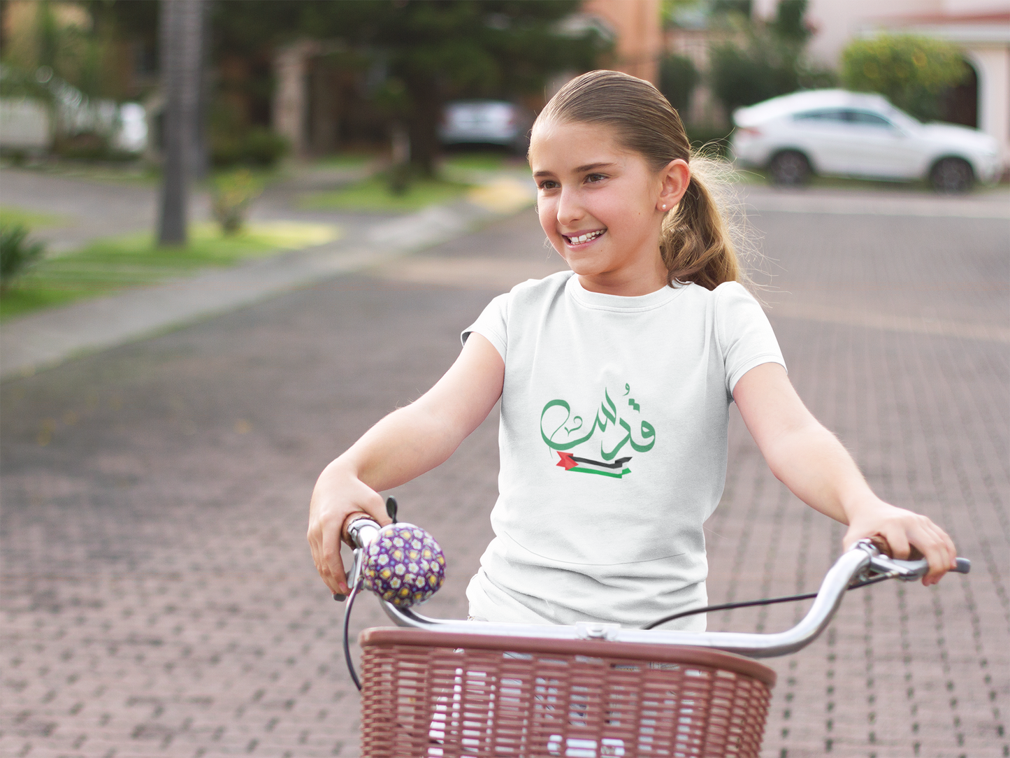 Arabic Palestine Flag Tee