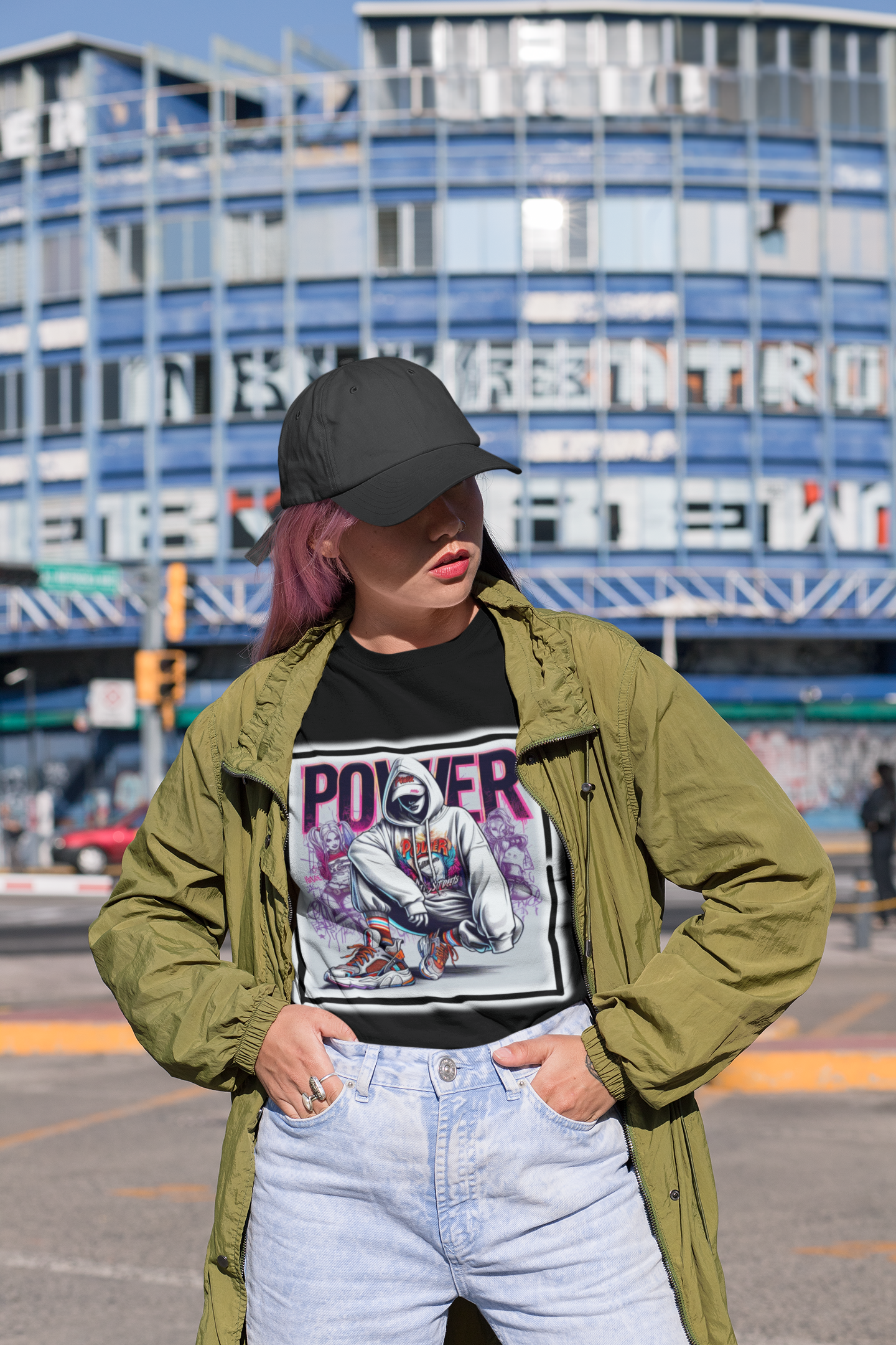 Power Streetwear Long Sleeve Tee