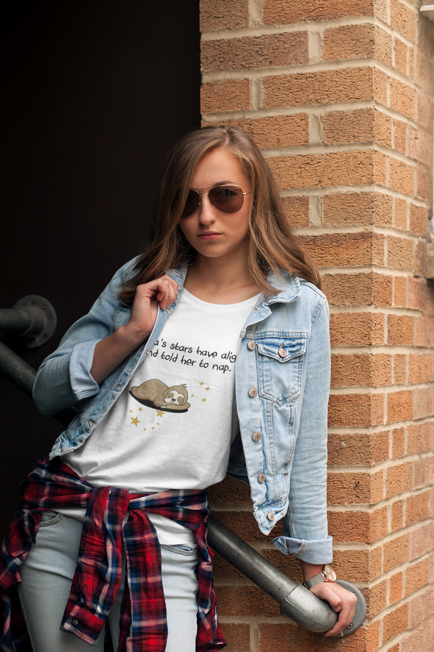 Funny Stars Aligned Nap Unisex T-Shirt