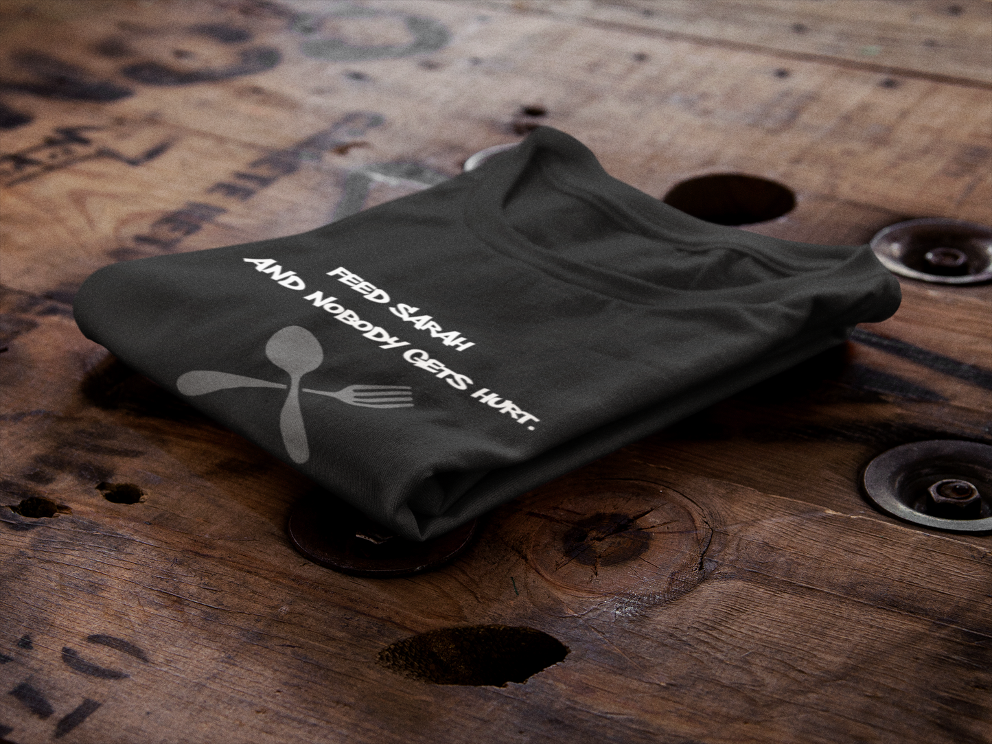 Unisex T-Shirt Feed (Name) and Noone gets Hurt