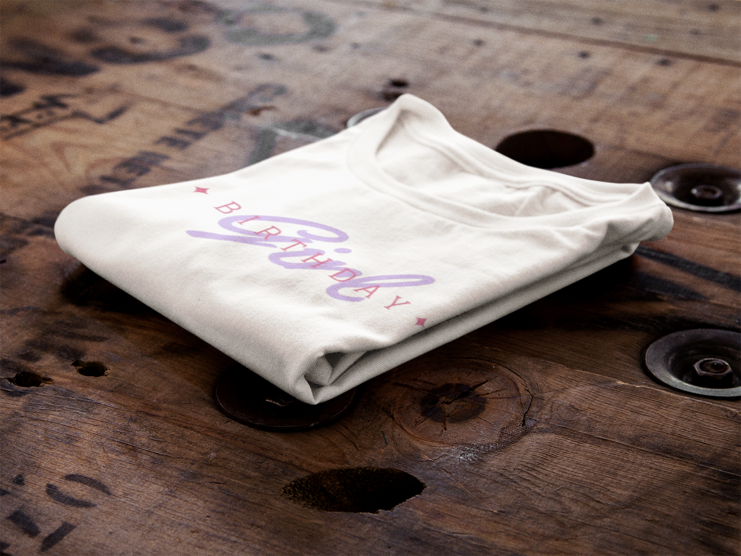 Kids Tee - Birthday Girl Design