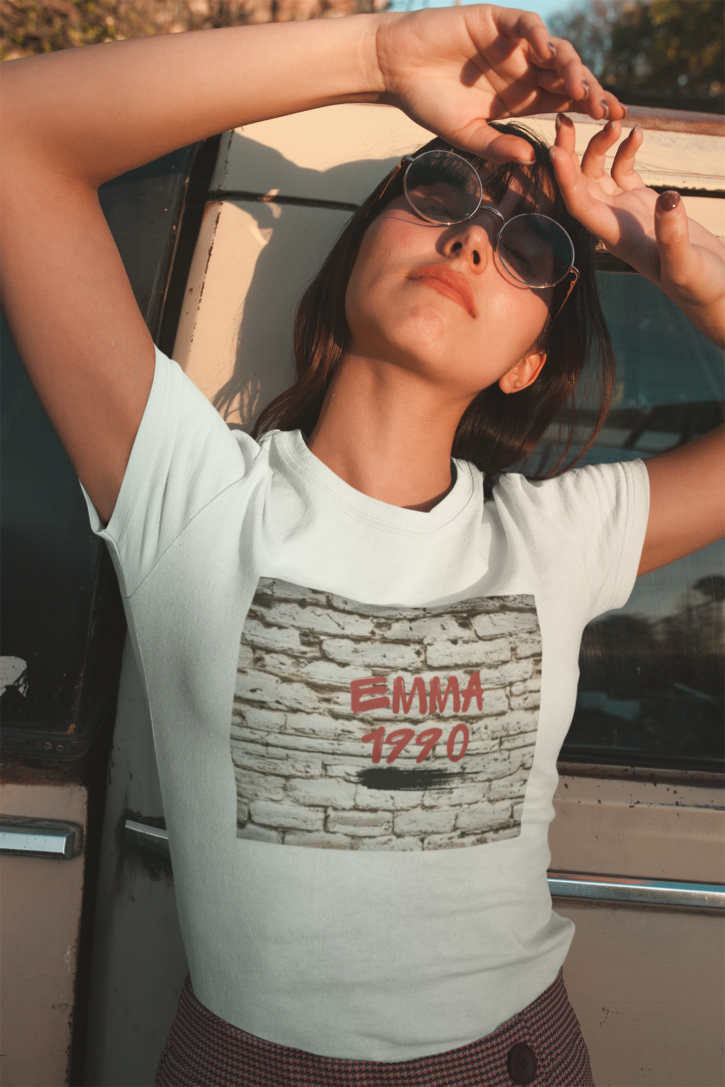 Unisex Softstyle T-Shirt Custom with Year Urban Wear, Personalized Tee, Vintage Graphic Shirt, Trendy Street Style Top, Retro Apparel