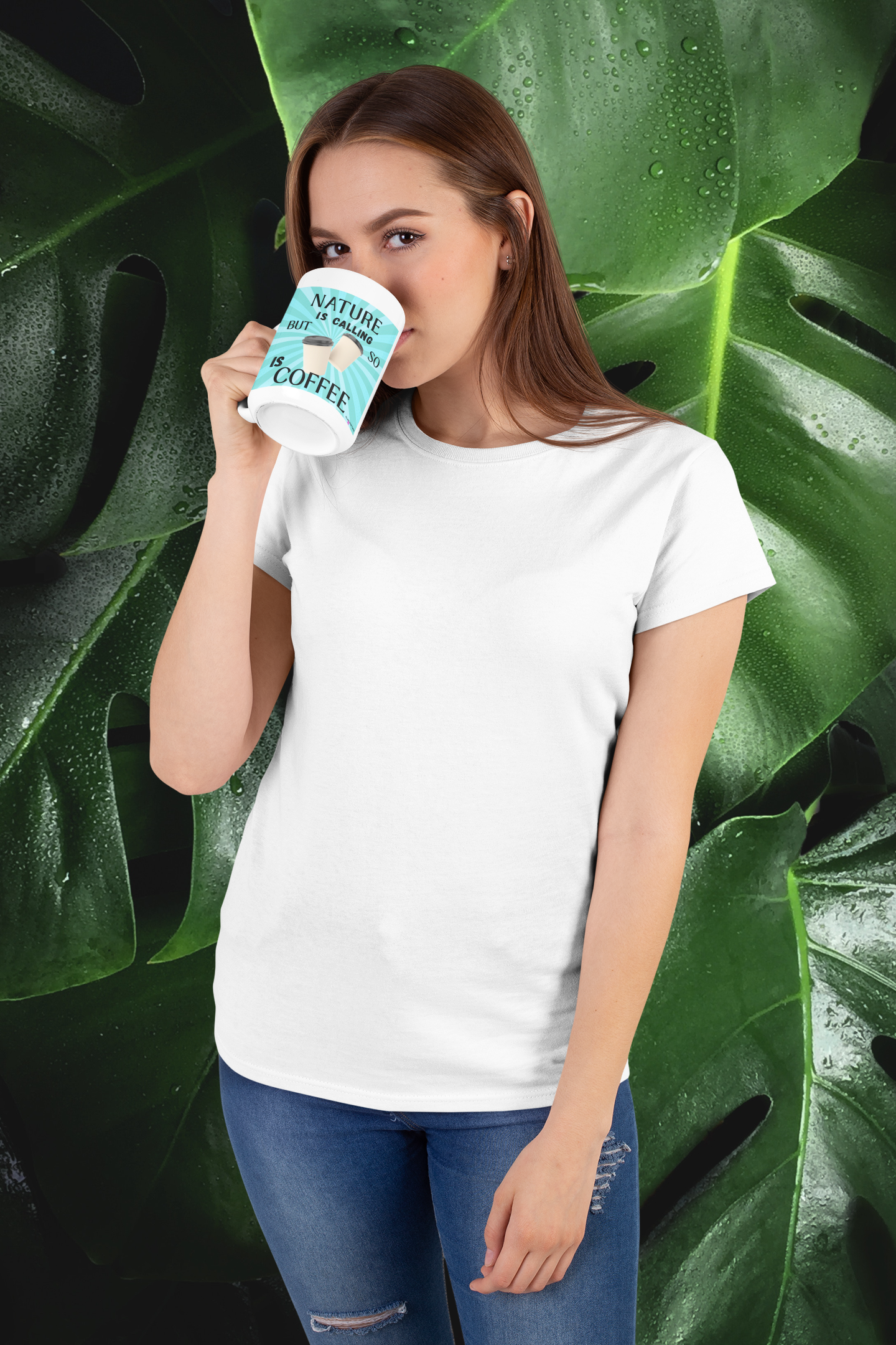 Nature Is Calling, But So Is Coffee Mug