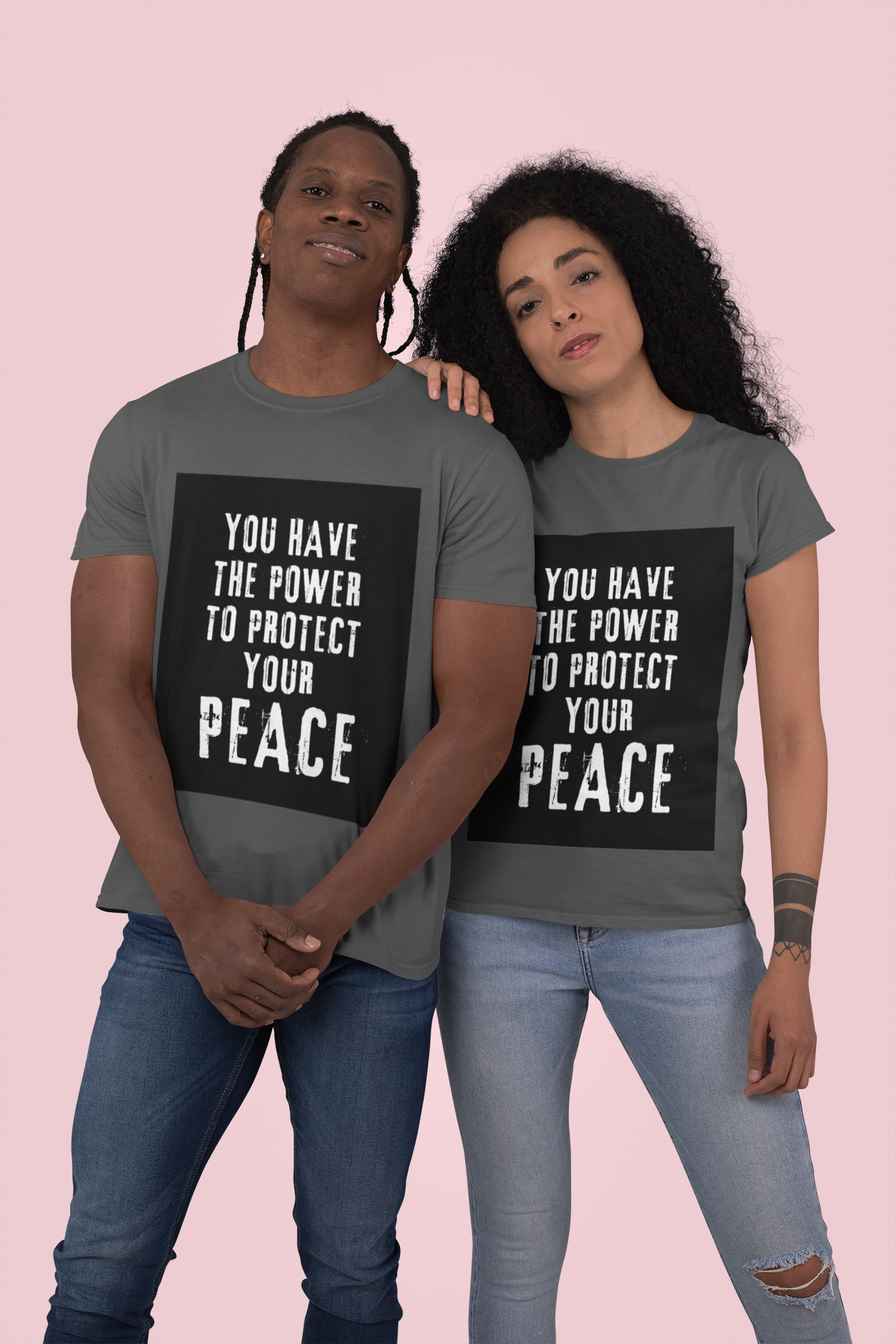Empowerment T-Shirt - You Have The Power To Protect Your Peace - Unisex Softstyle