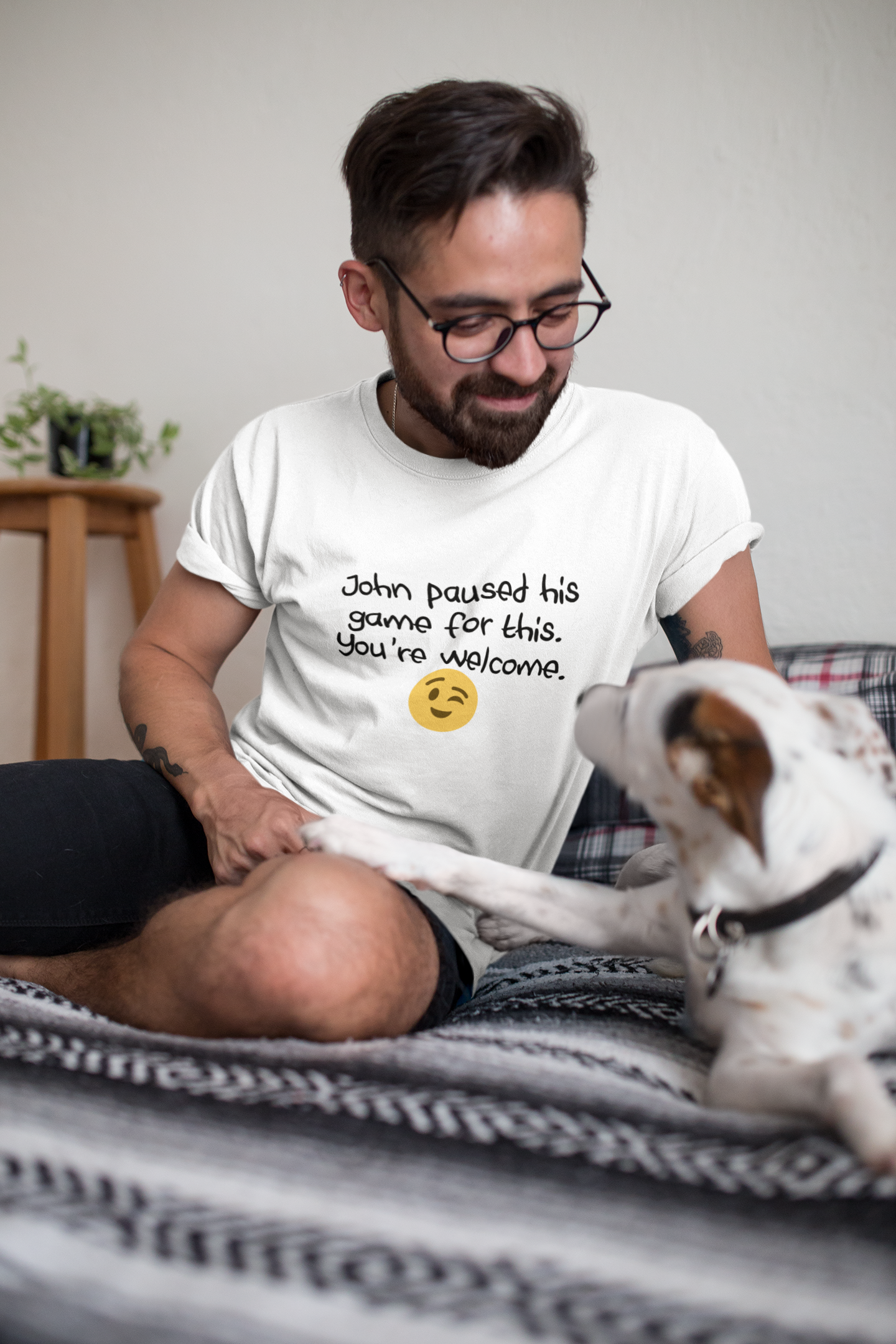 Gaming Personalised Name Unisex T-Shirt