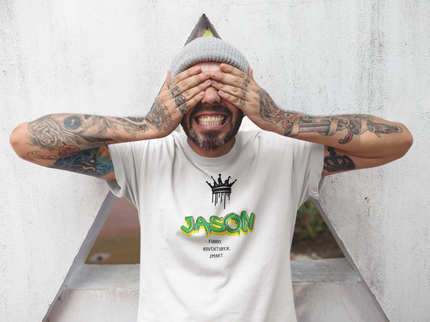 Custom Graffiti Name T-Shirt