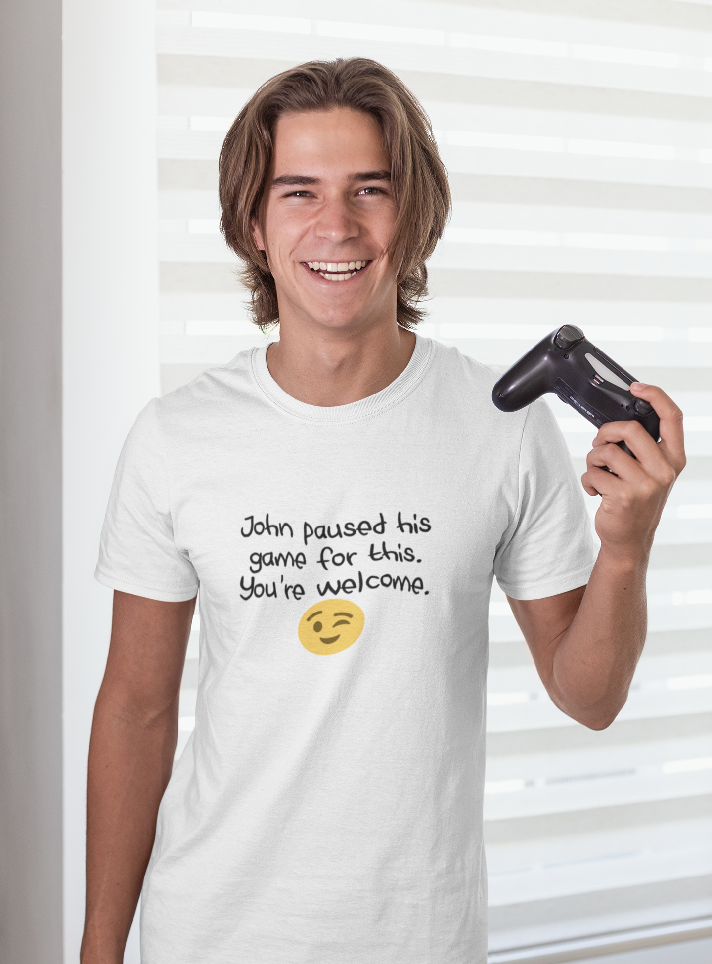 Gaming Personalised Name Unisex T-Shirt