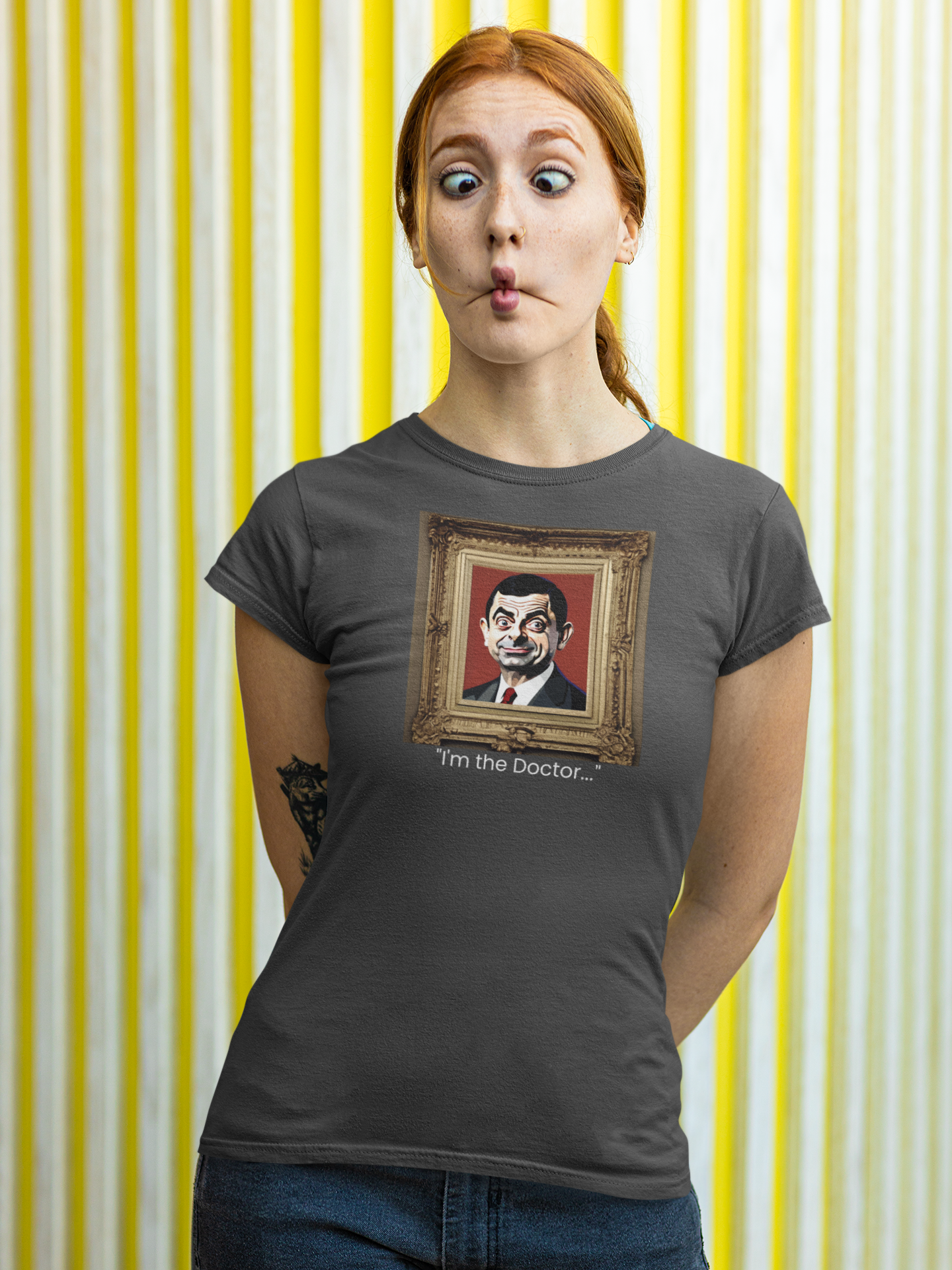 Mr. Bean Iconic Quote T-Shirt | Funny Graphic Tee |