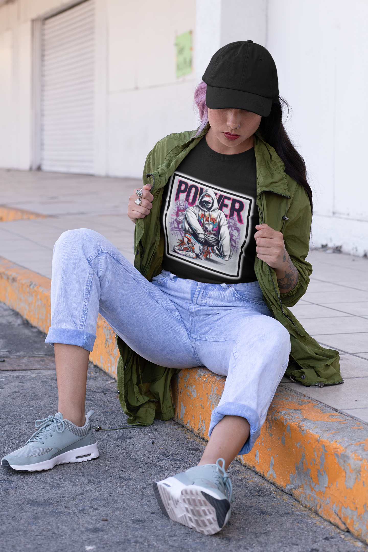 Power Streetwear Long Sleeve Tee
