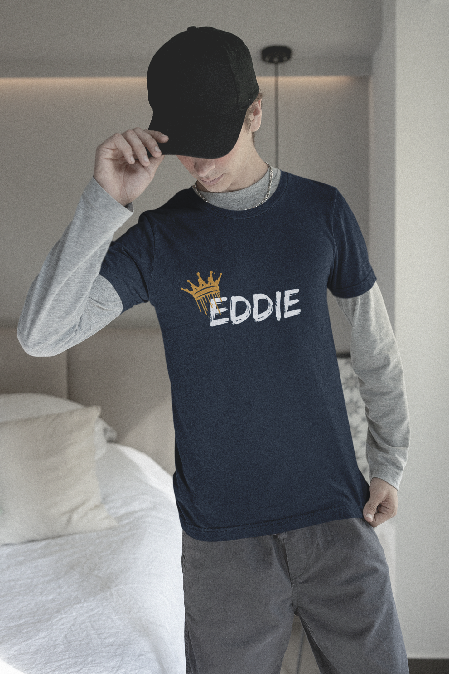Custom Name Crown T-Shirt