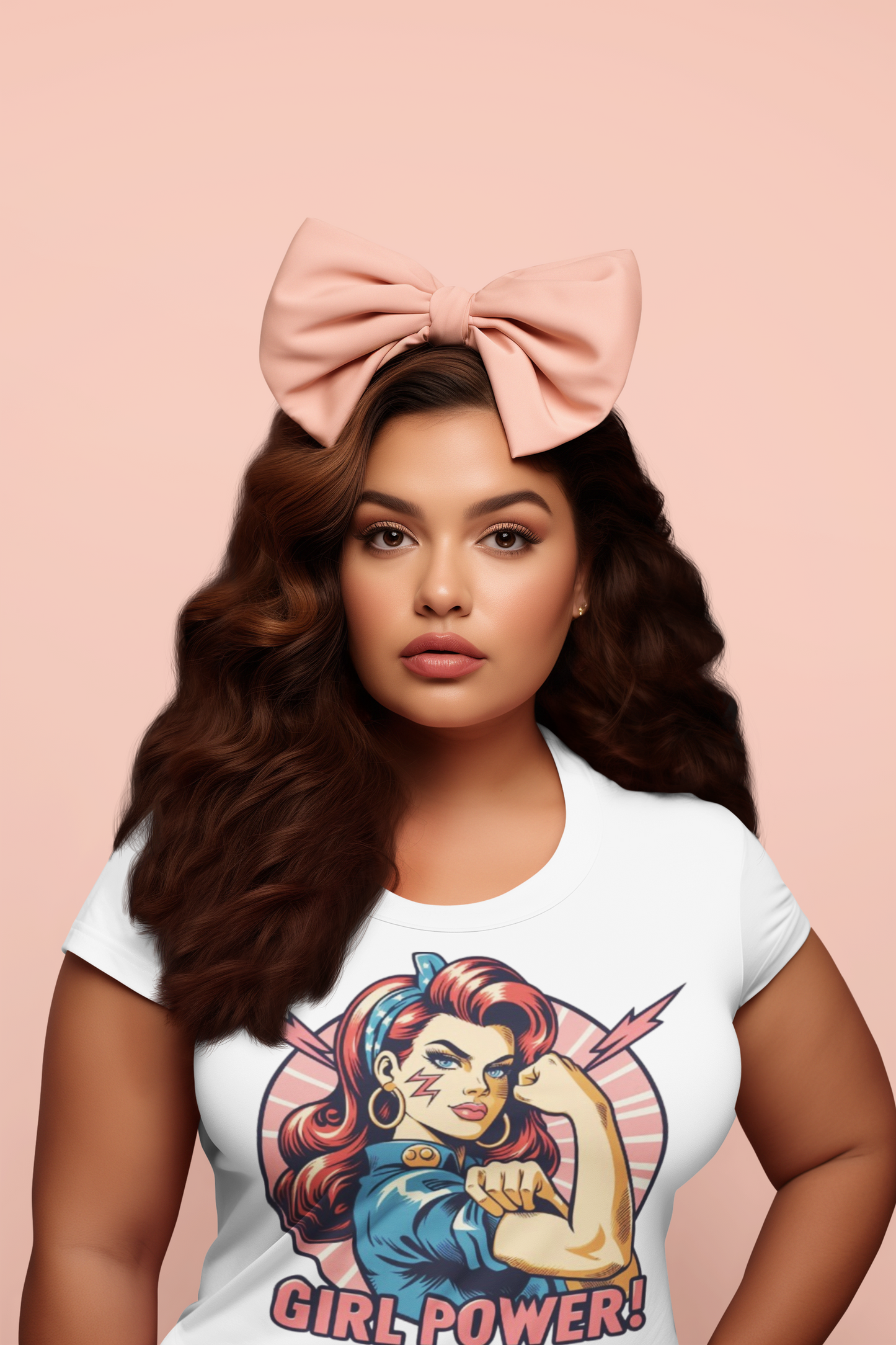 Girl Power T-Shirt - Pop Art Design
