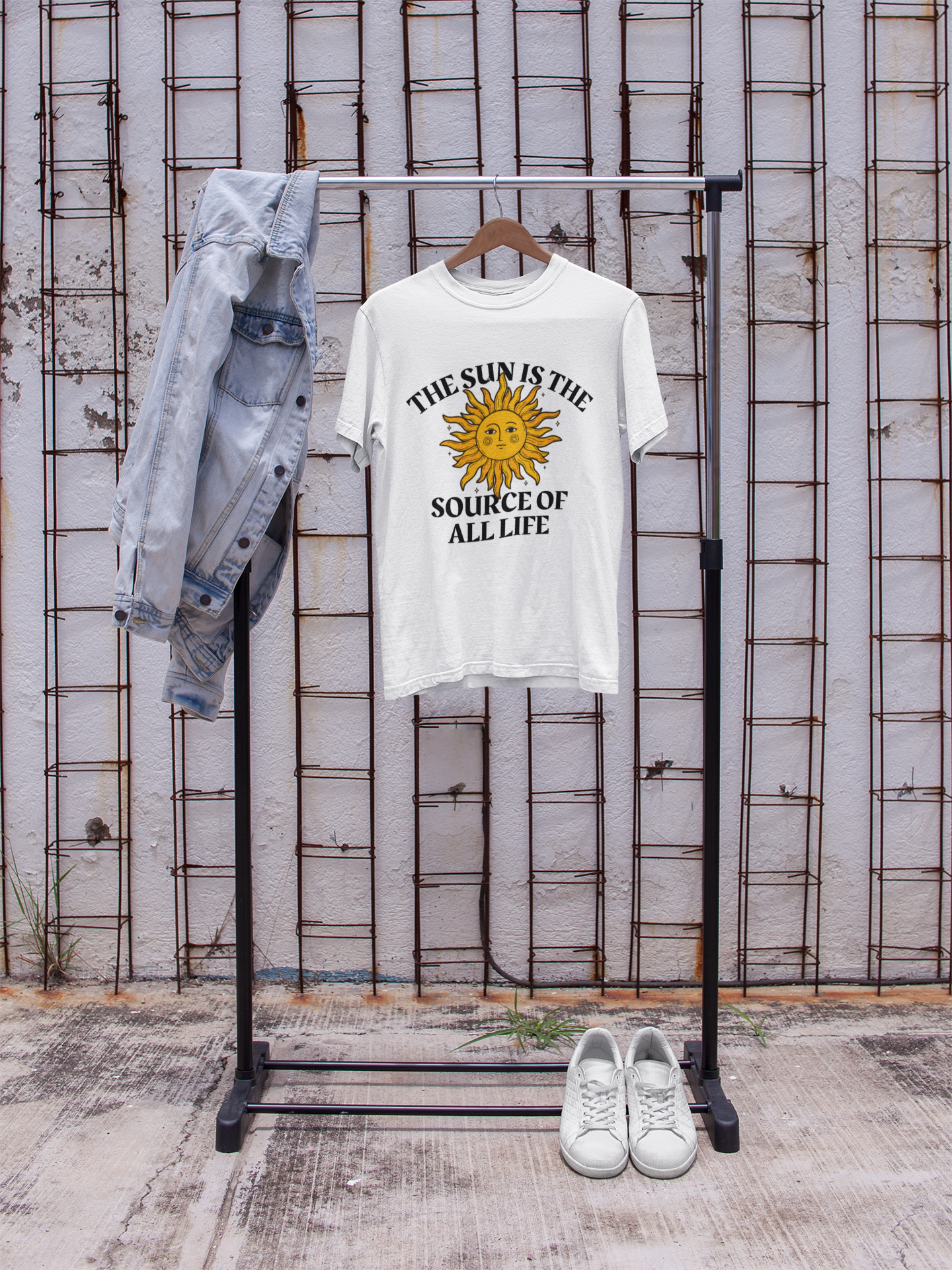 Sun Painting Unisex Tee, Source of Life T-Shirt, Brilliant Print Quality, Peaceful Shirt