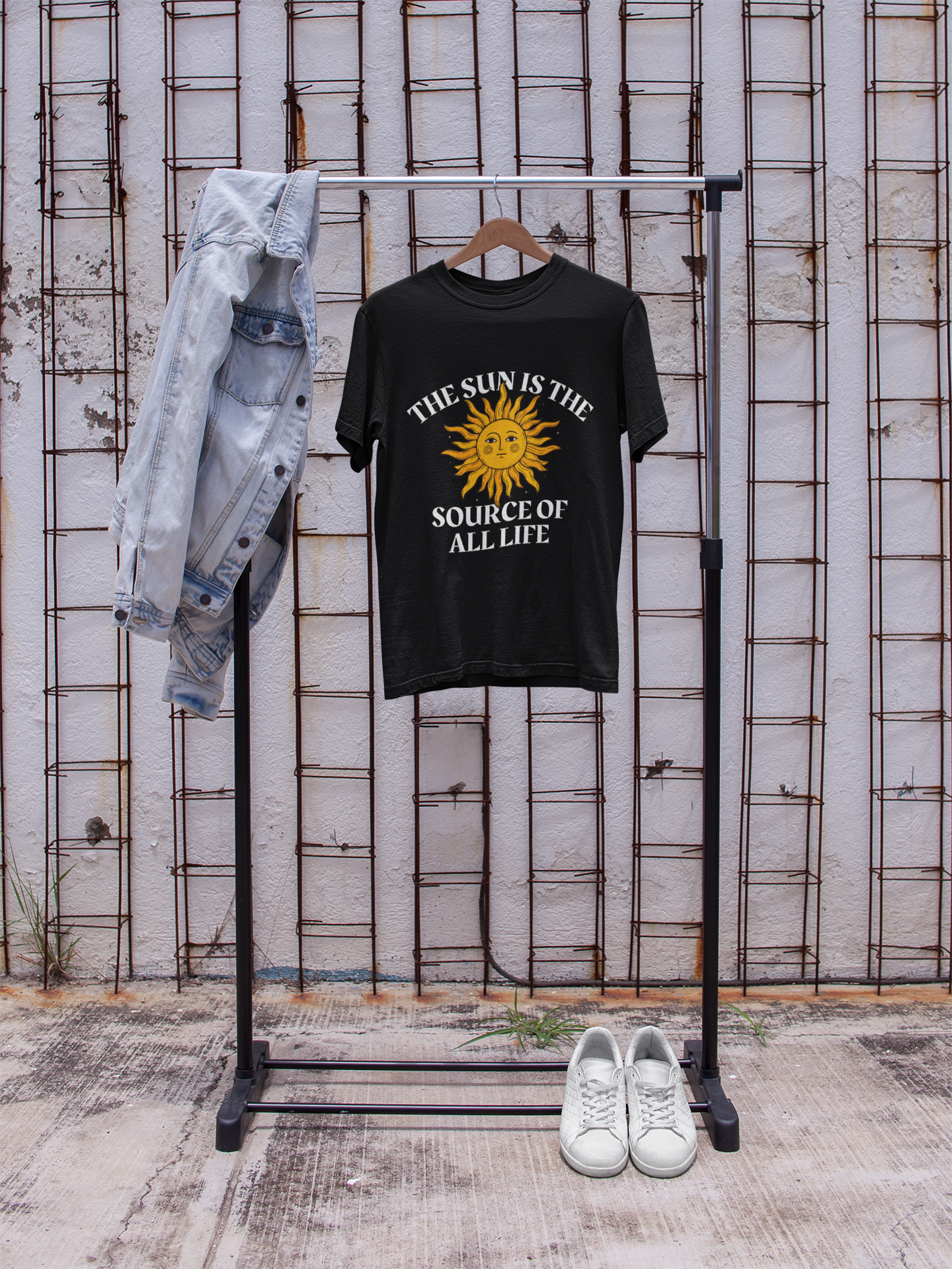 Sun Painting Unisex Tee, Source of Life T-Shirt, Brilliant Print Quality, Peaceful Shirt