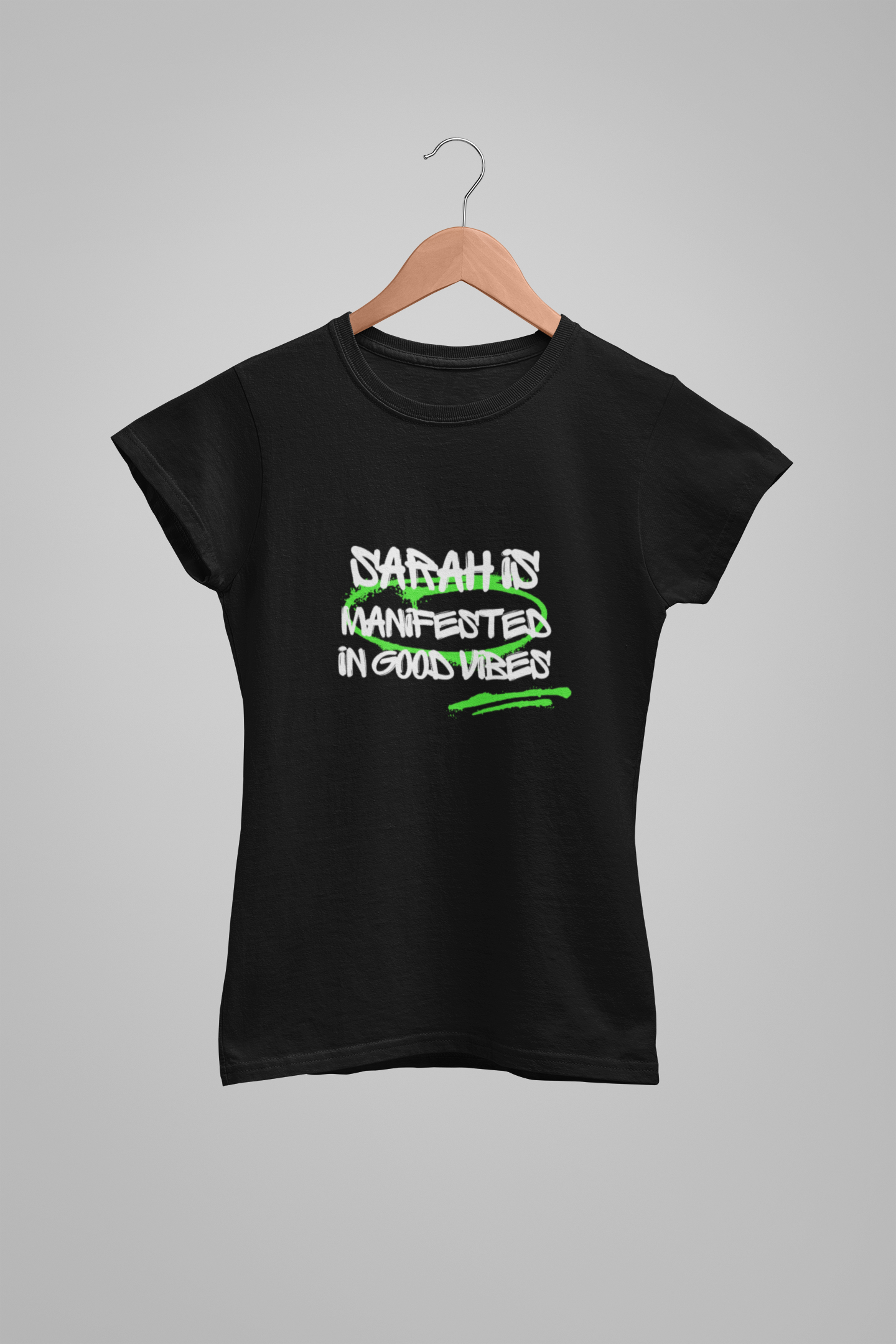 Manifesting in Good Vibes β Personalised T- Shirt