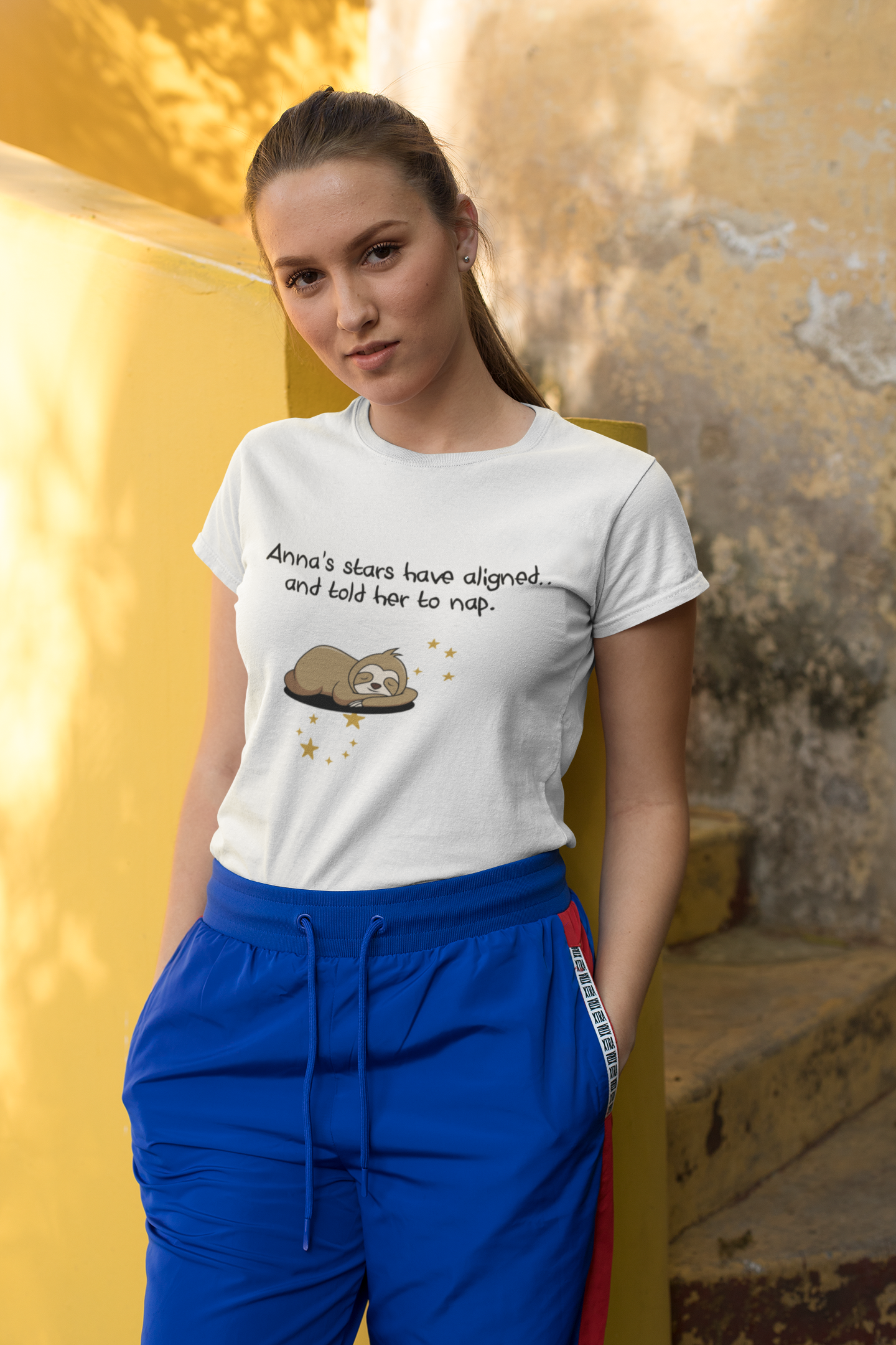 Funny Stars Aligned Nap Unisex T-Shirt