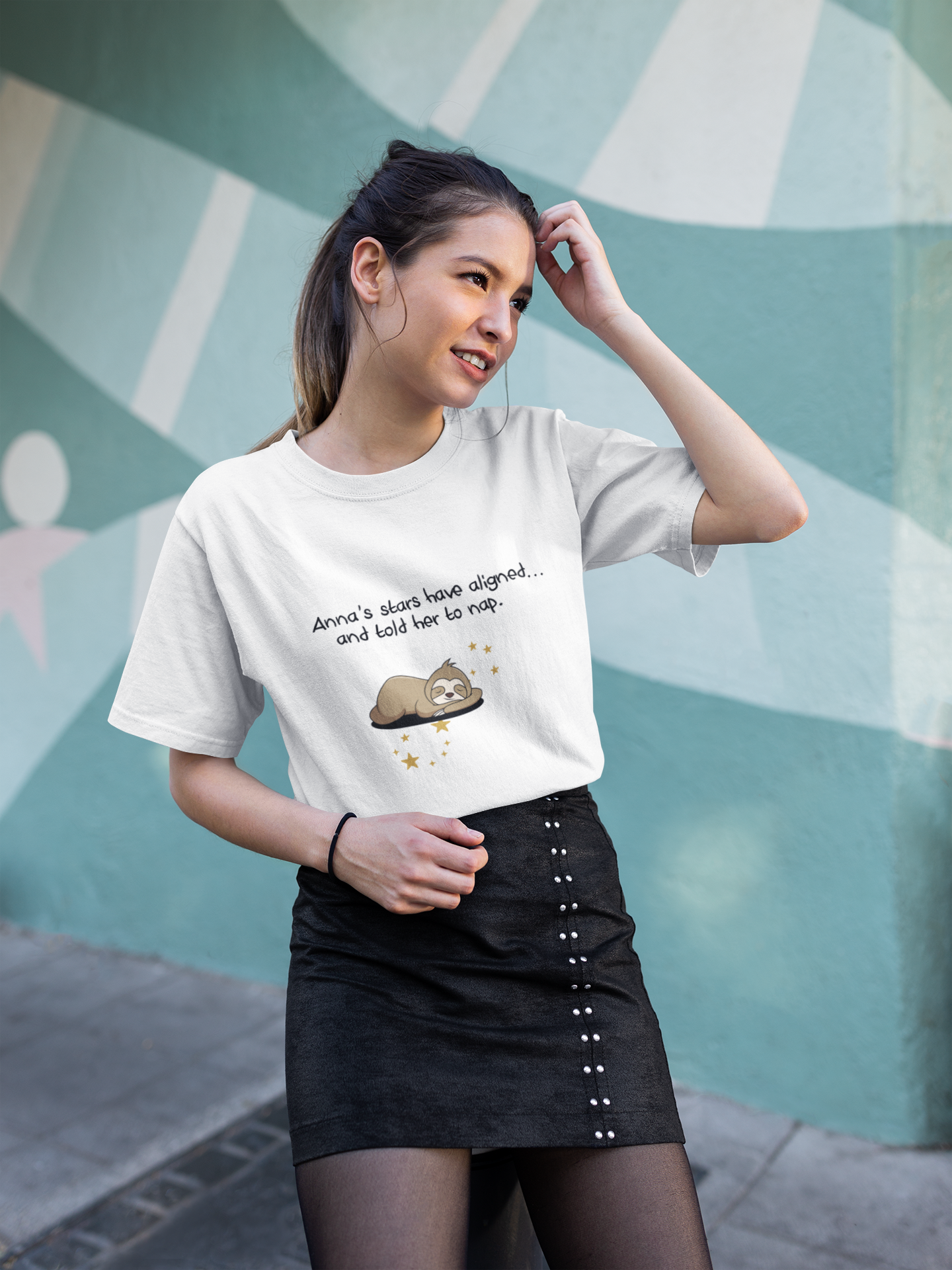 Funny Stars Aligned Nap Unisex T-Shirt