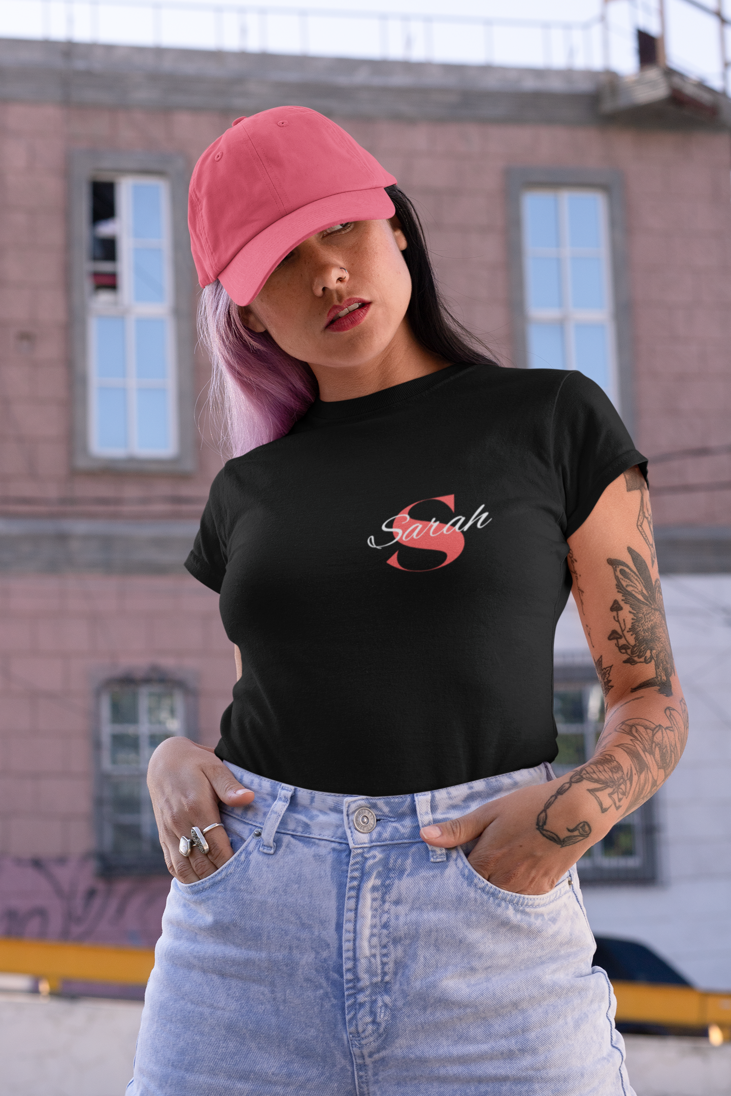 Personalised Name & Initial T-Shirt