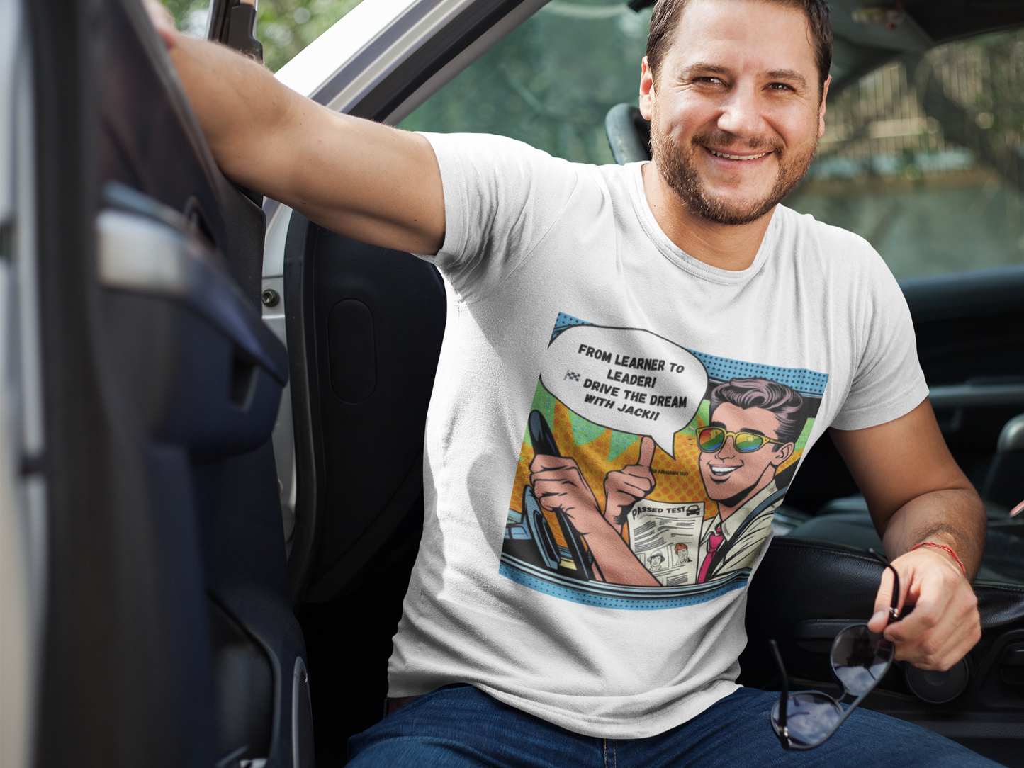 Personalised Passing Driving Test T-Shirt