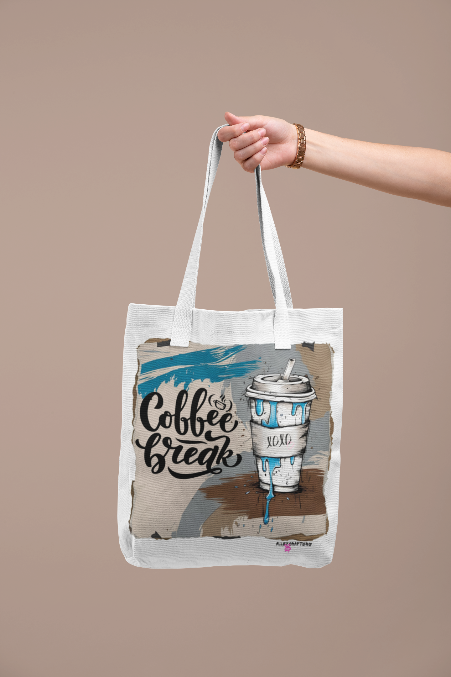 Coffee Break Tote Bag