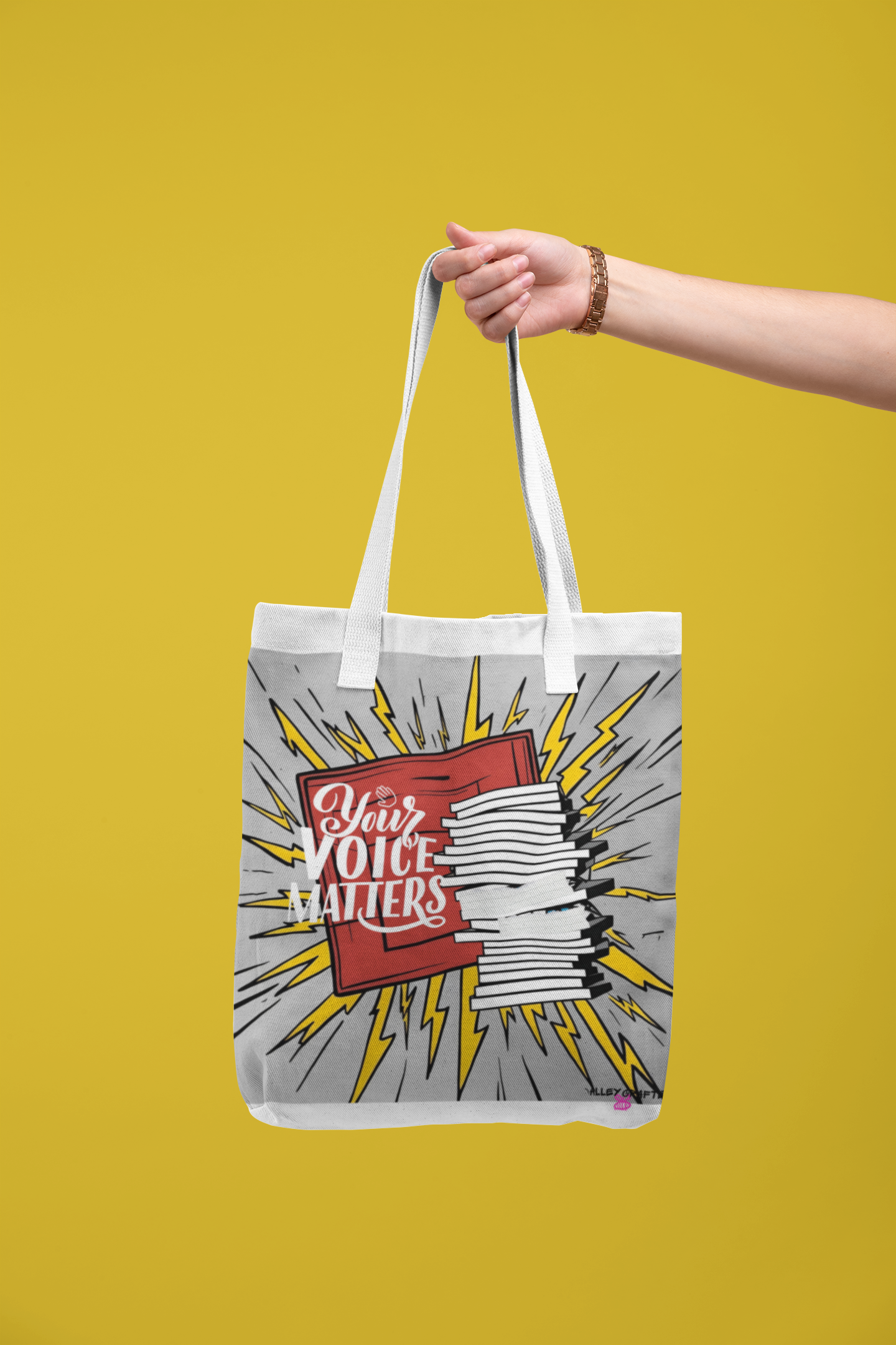 Your Voice Matters Tote Bag