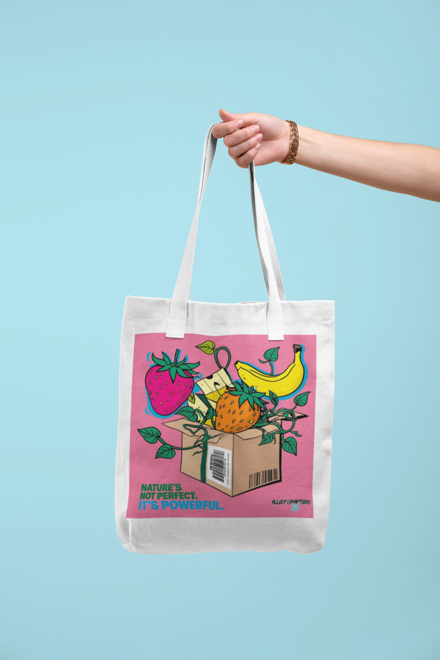 Nature’s Not Perfect, It’s Powerful -Tote Bag