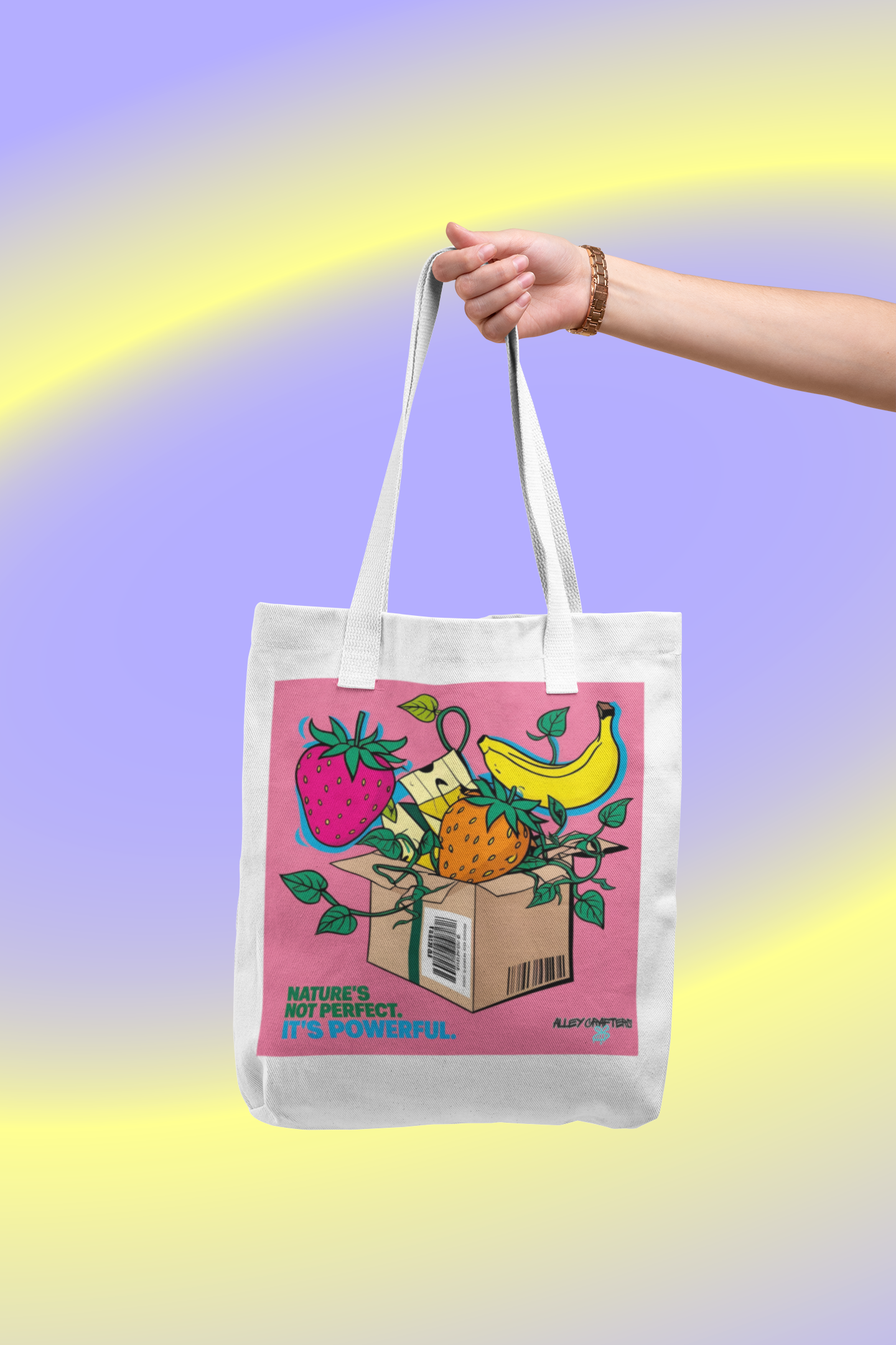 Nature’s Not Perfect, It’s Powerful -Tote Bag
