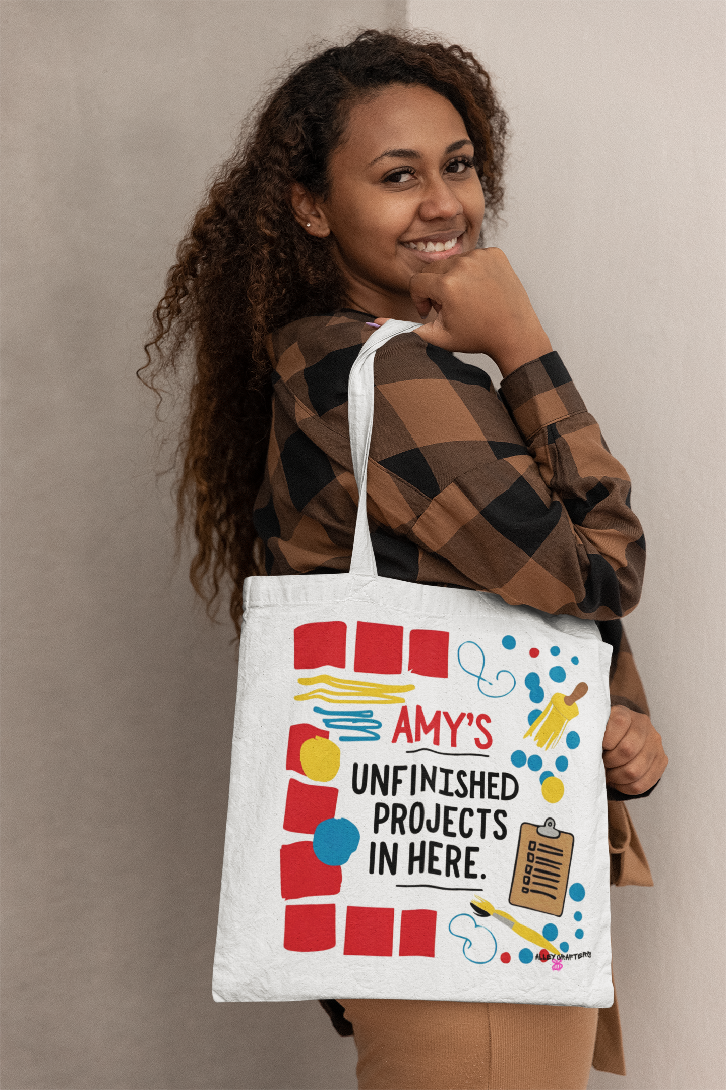 Unfinished Projects Tote Bag