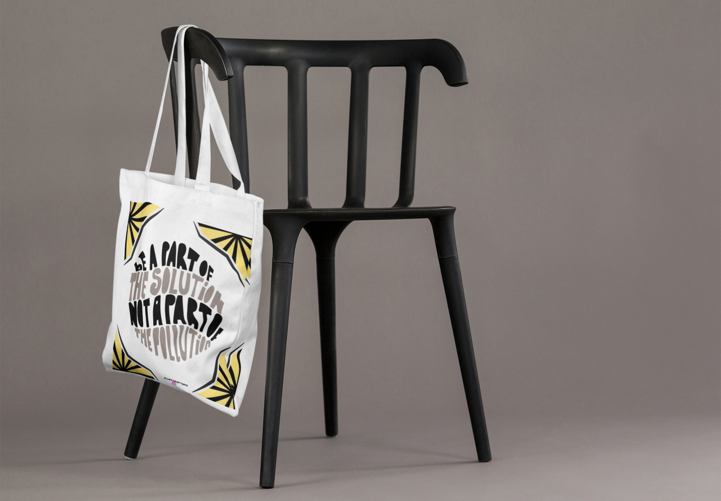 Be Part of the Solution, Not the Pollution Tote Bag