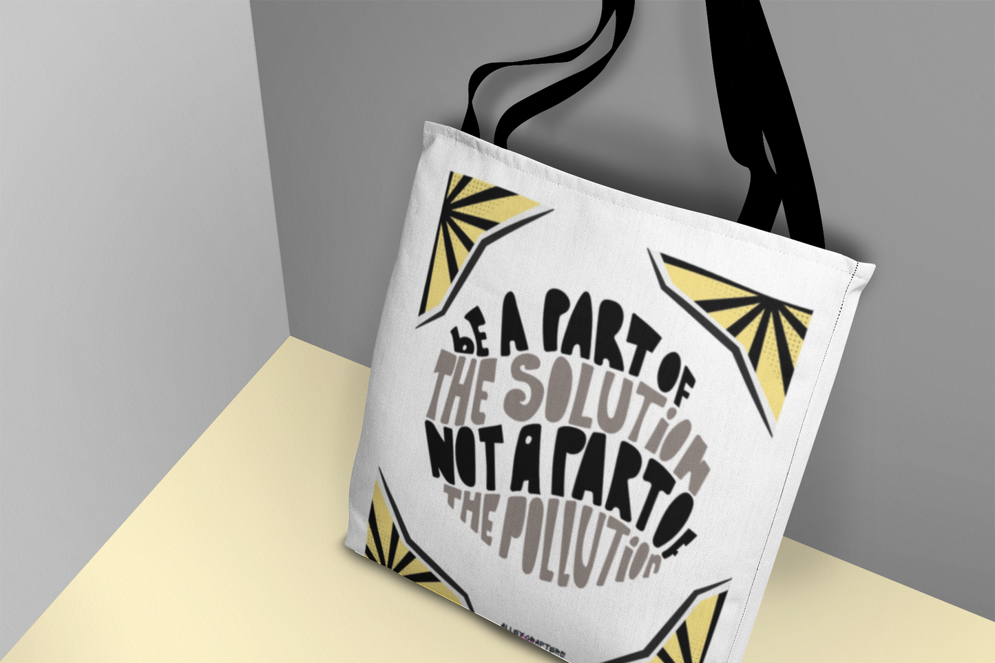 Be Part of the Solution, Not the Pollution Tote Bag