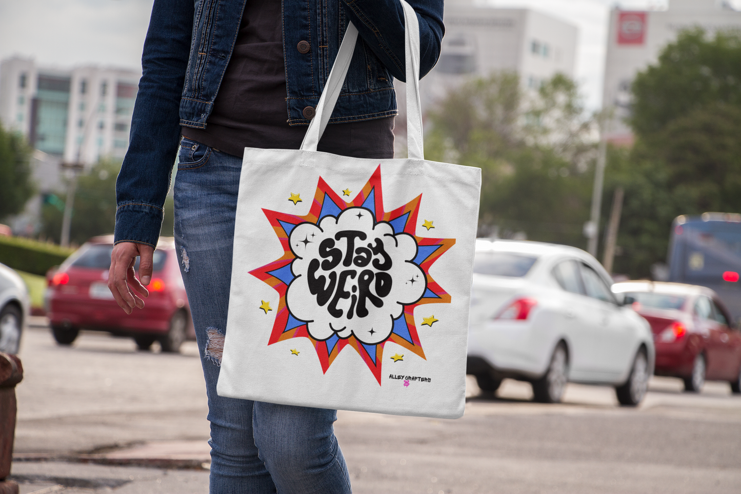 Stay Weird – Pop Art Print