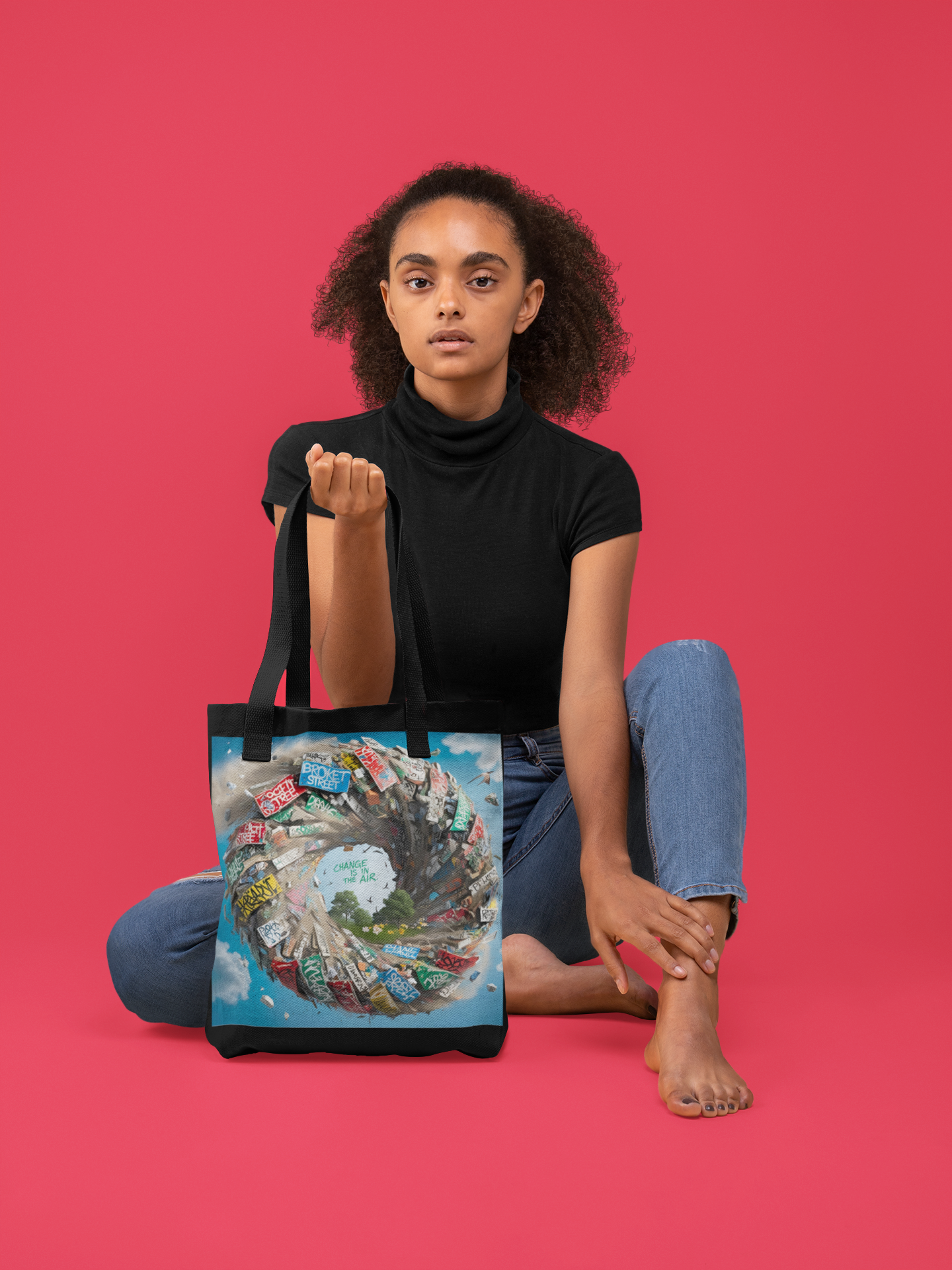 Change is in the Air โ Eco Tote