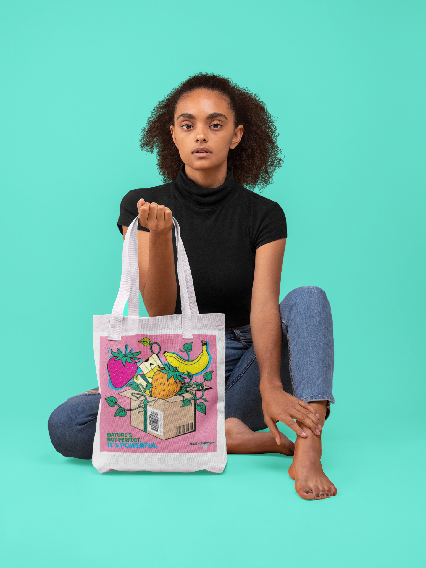 Nature’s Not Perfect, It’s Powerful -Tote Bag