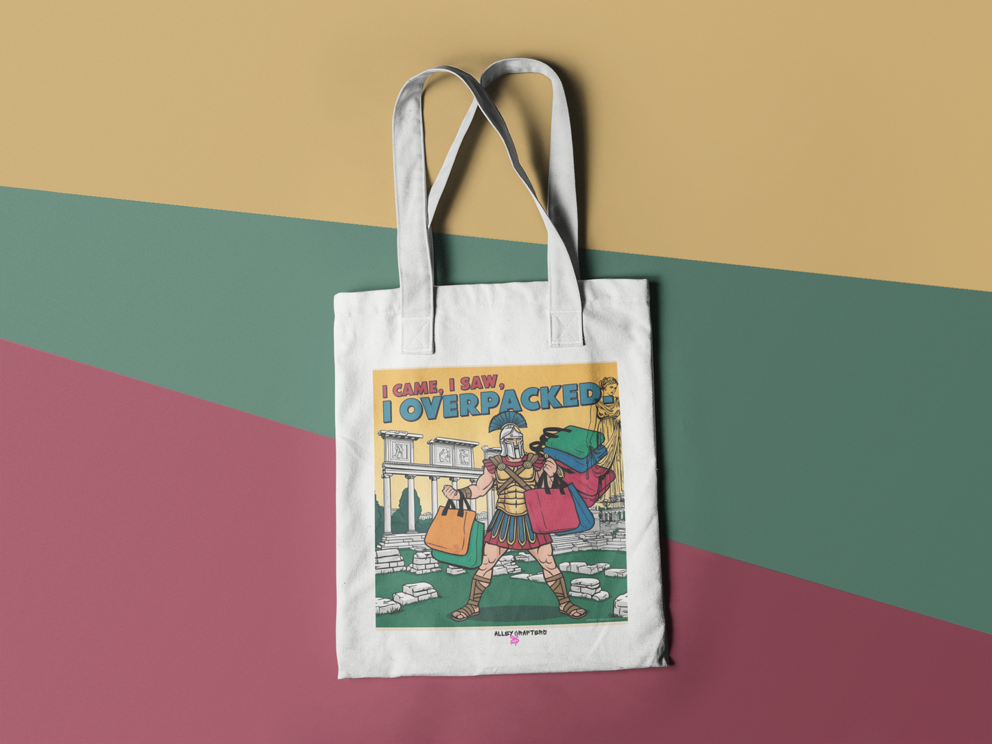 I Came, I Saw, I Overpacked Tote Bag
