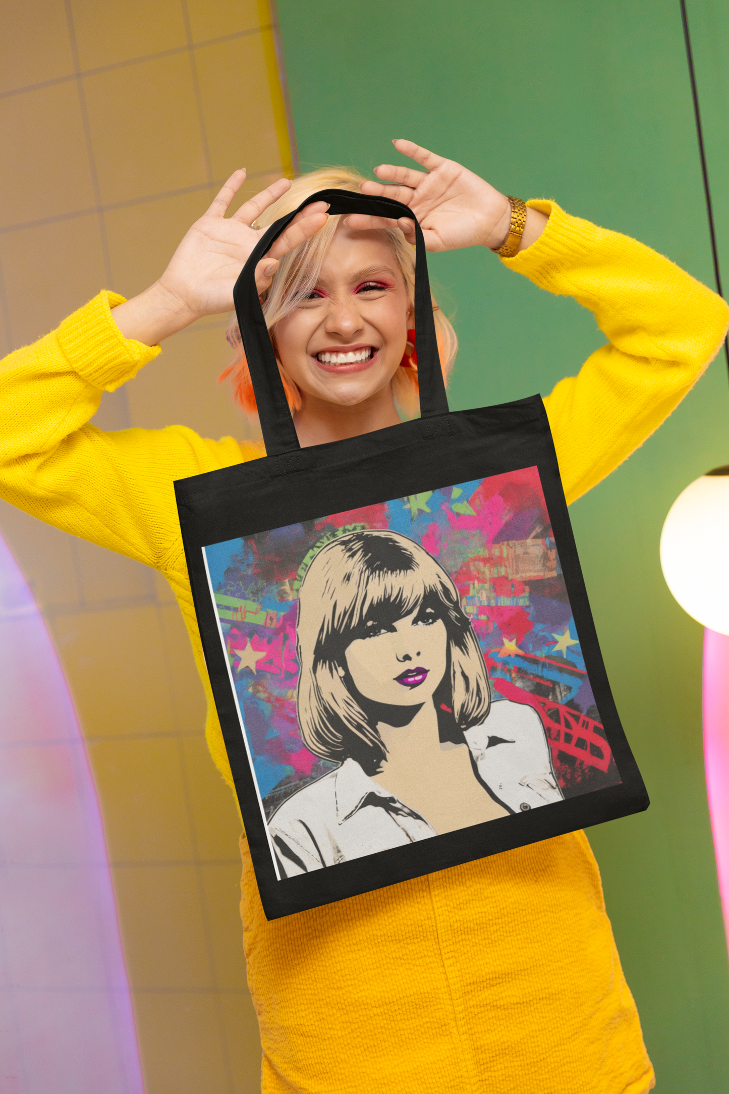 Swift Pop Art Tote Bag