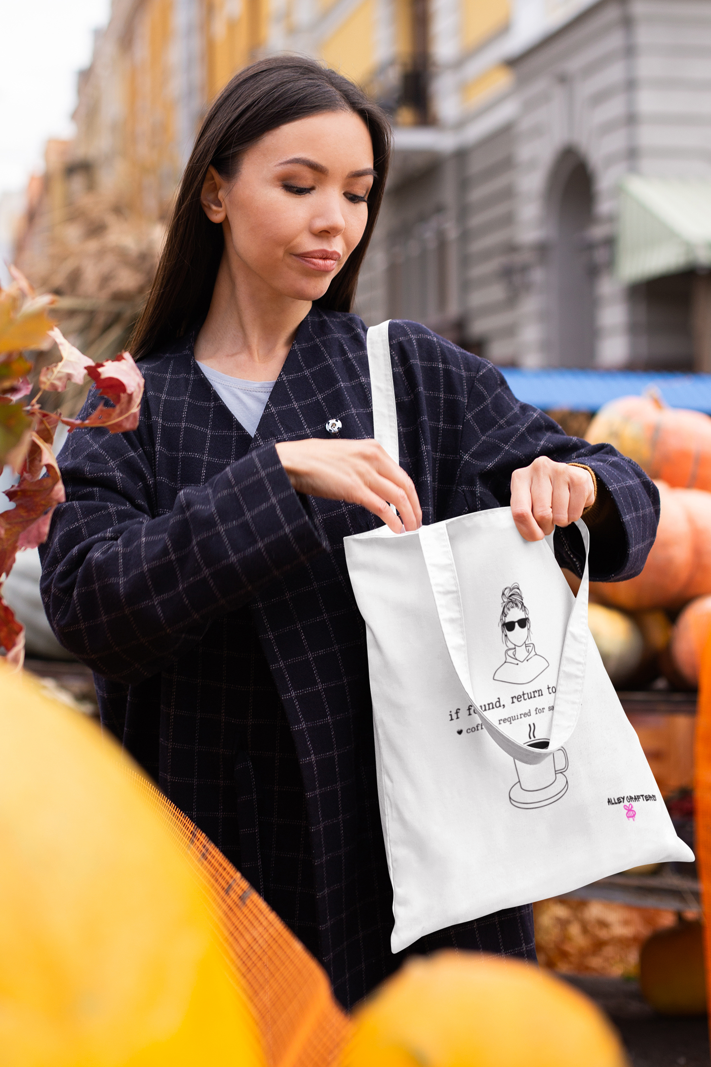 Personalised "If Found" Tote Bag