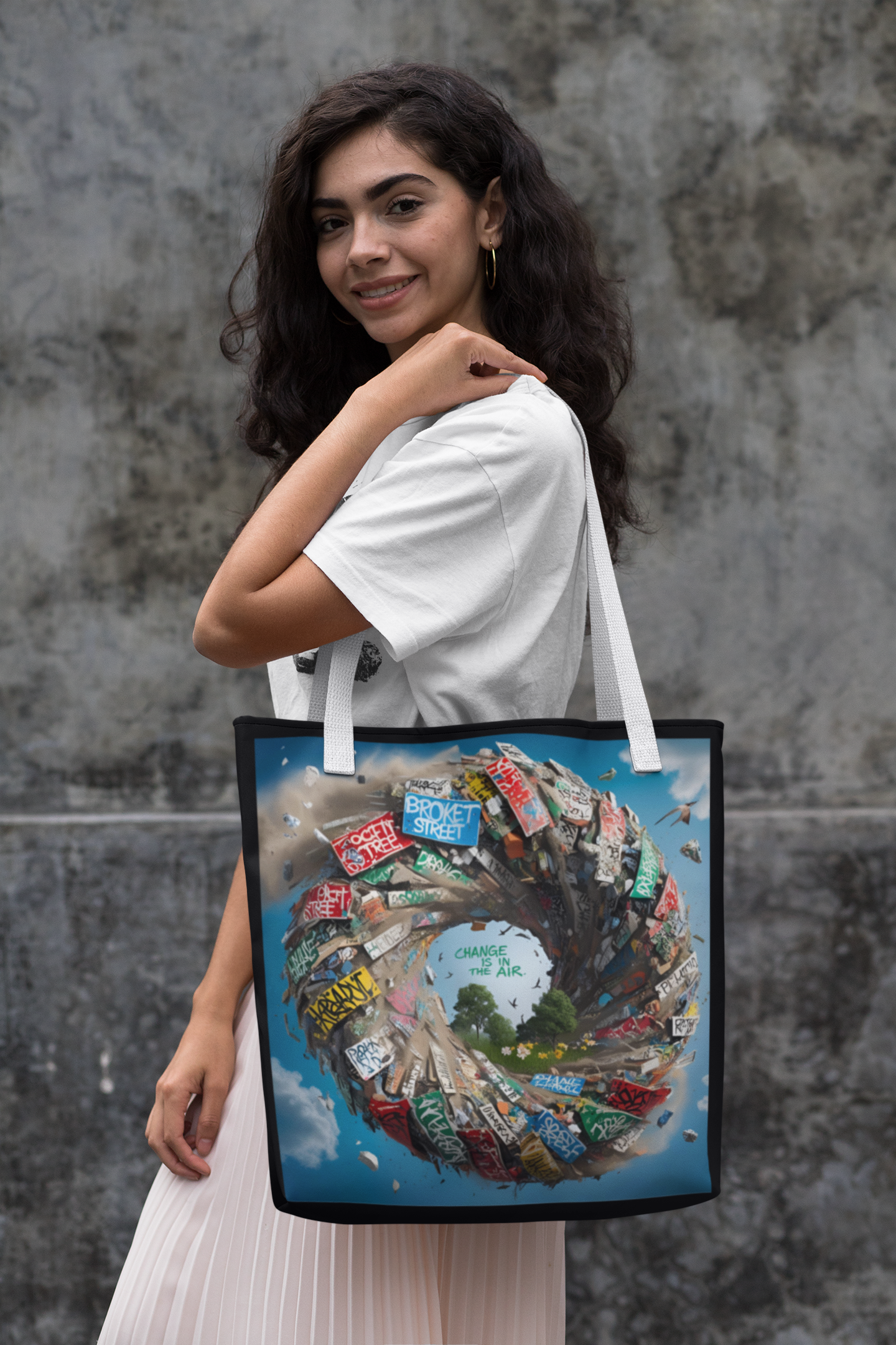 Change is in the Air โ Eco Tote