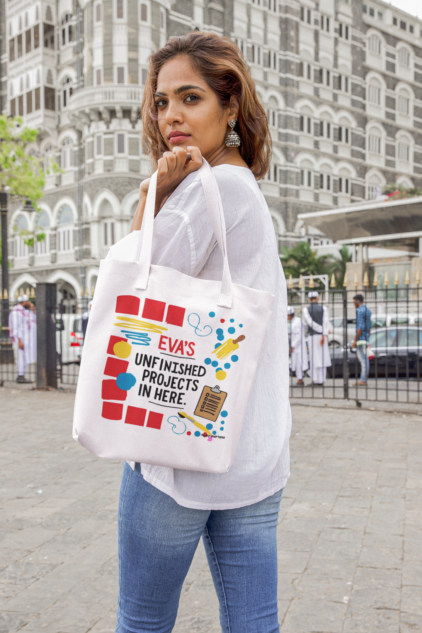 Unfinished Projects Tote Bag