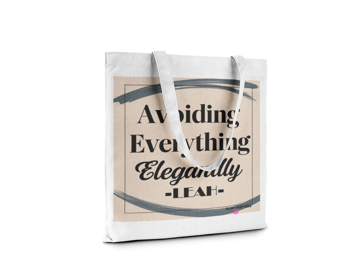 'Avoiding Everything Elegantly' Tote Bag