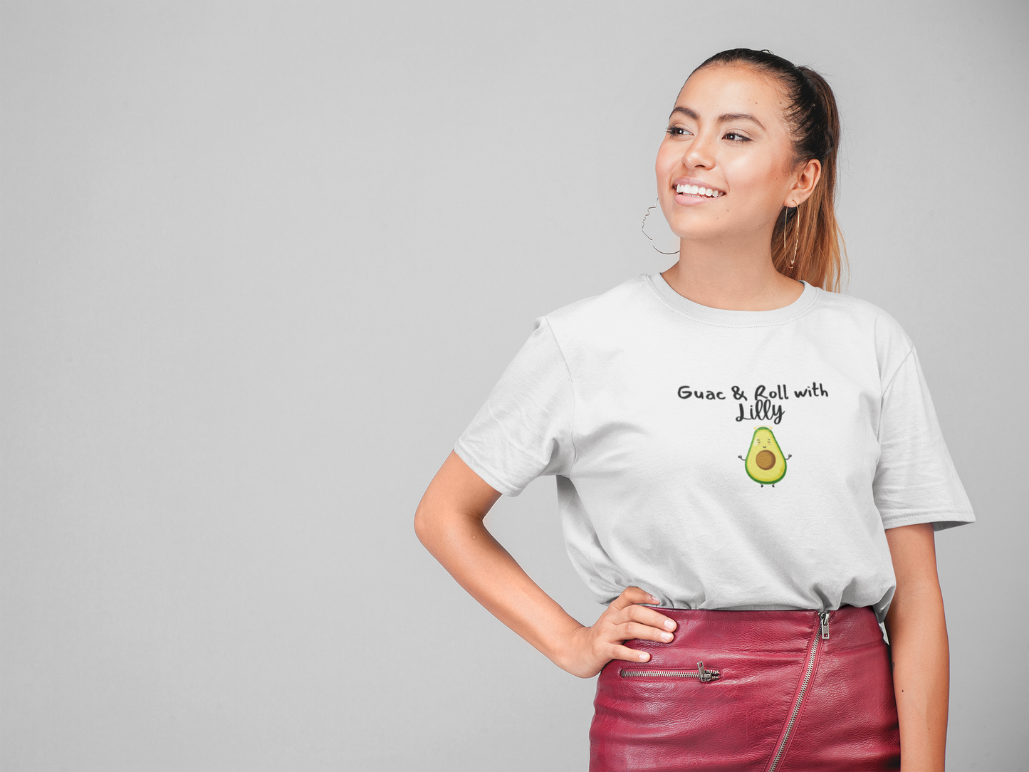 Avocado Tee - Guac & Roll Personalized Unisex T-Shirt