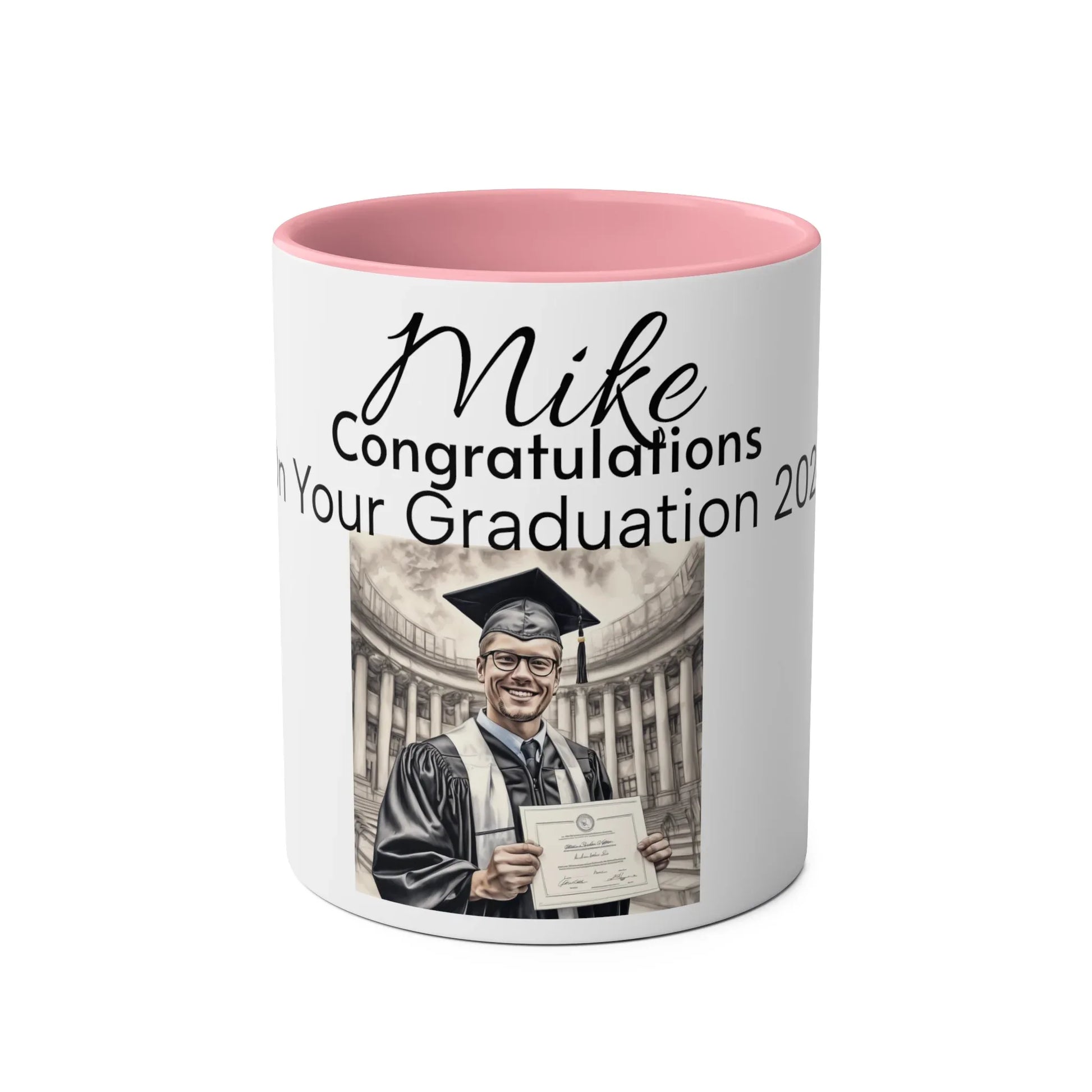 Personalised Graduation Coffee/Tea Mugs, 11oz - Alley Crafters