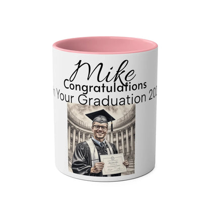 Personalised Graduation Coffee/Tea Mugs, 11oz - Alley Crafters
